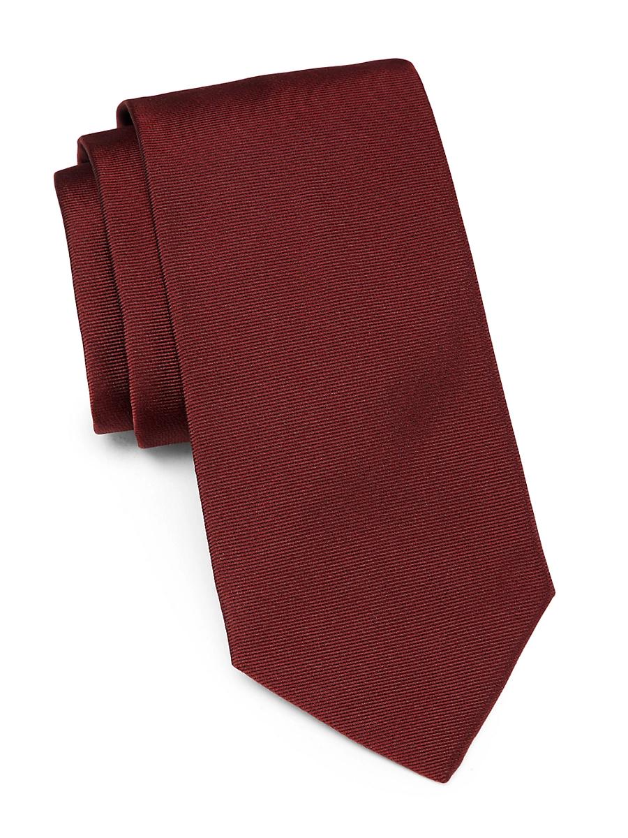 Mens COLLECTION Striped Silk Tie Product Image