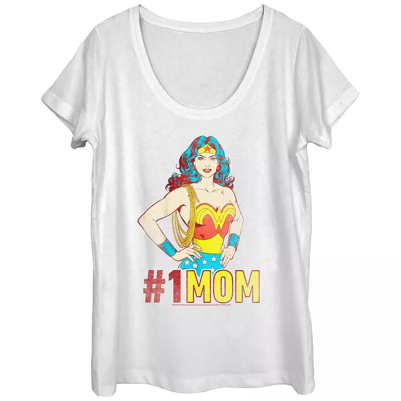 Women's Wonder Woman #1 Mom Graphic Tee,  Product Image