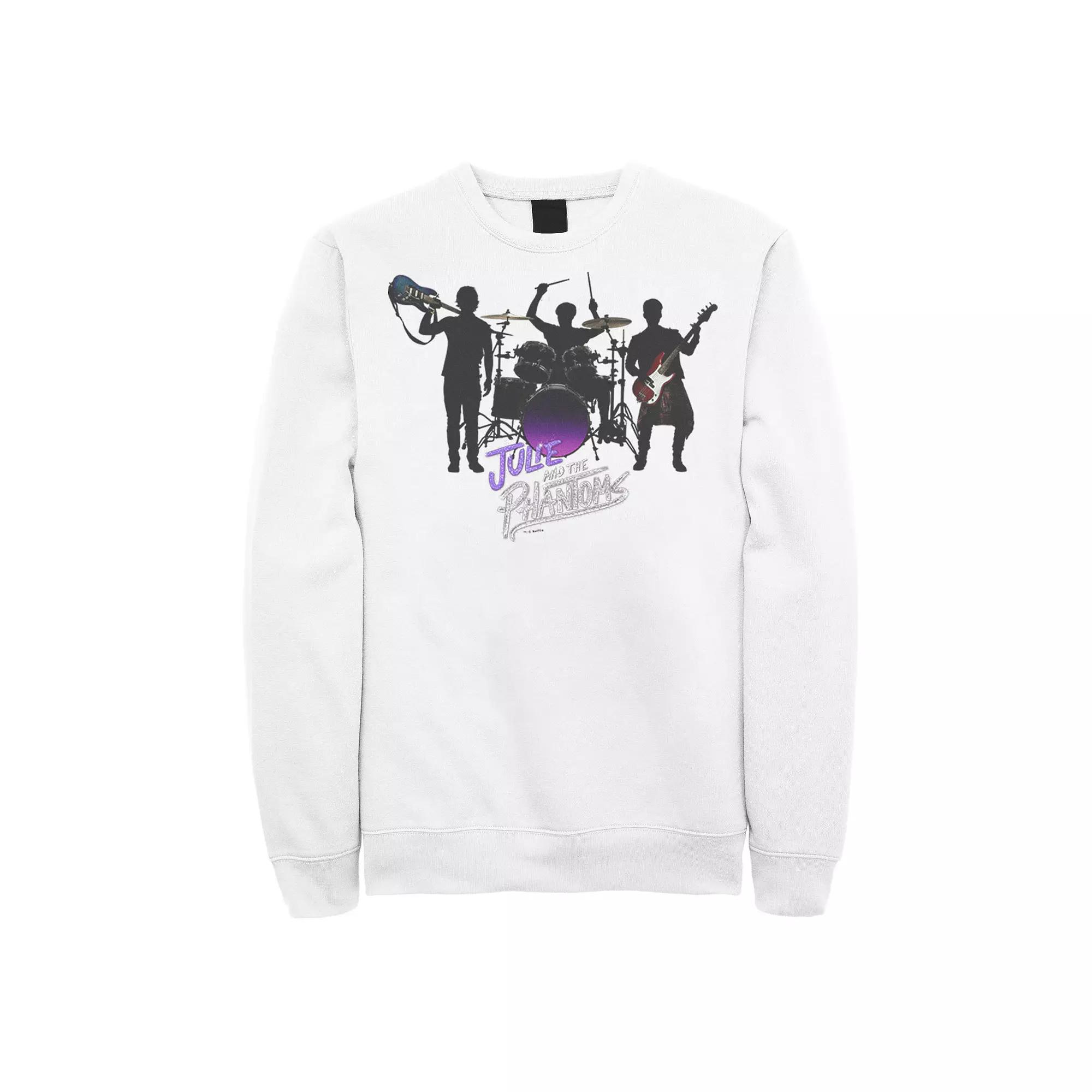 Men's Julie And The Phantoms Group Shot Logo Silhouette Sweatshirt,  Product Image