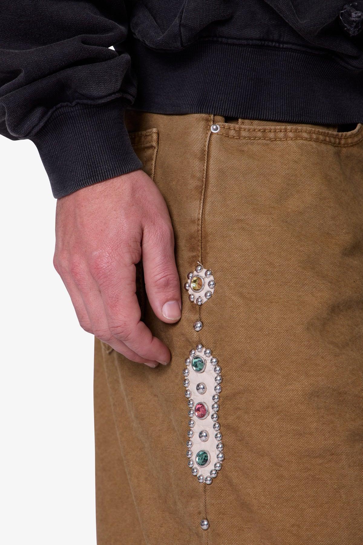 Mojave Canvas Shorts - Tan Product Image