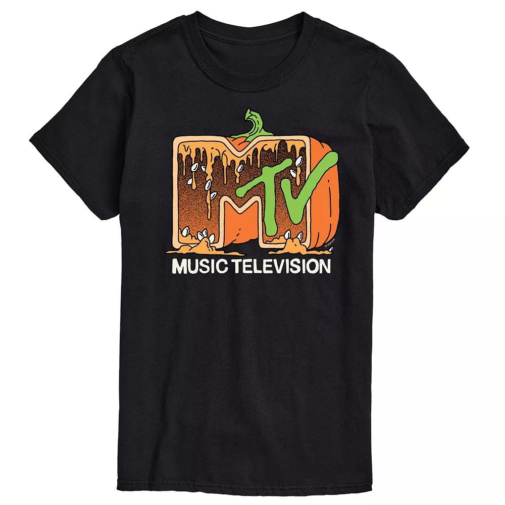 Men's MTV Pumpkin Graphic Tee,  Product Image