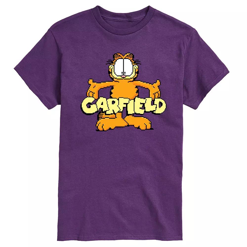 Men's Garfield Standing Logo Graphic Tee,  Product Image