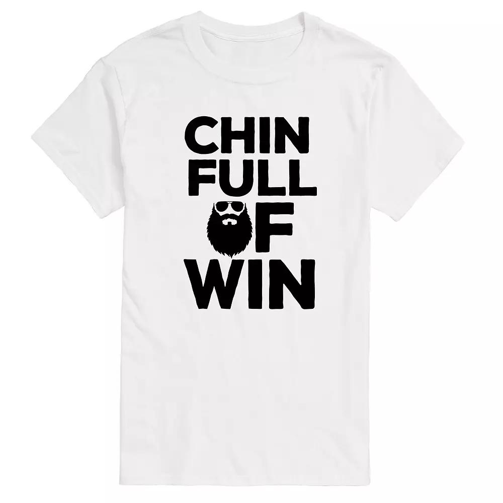 Big & Tall "Chin Full of Win" Graphic Tee, Men's,  Product Image