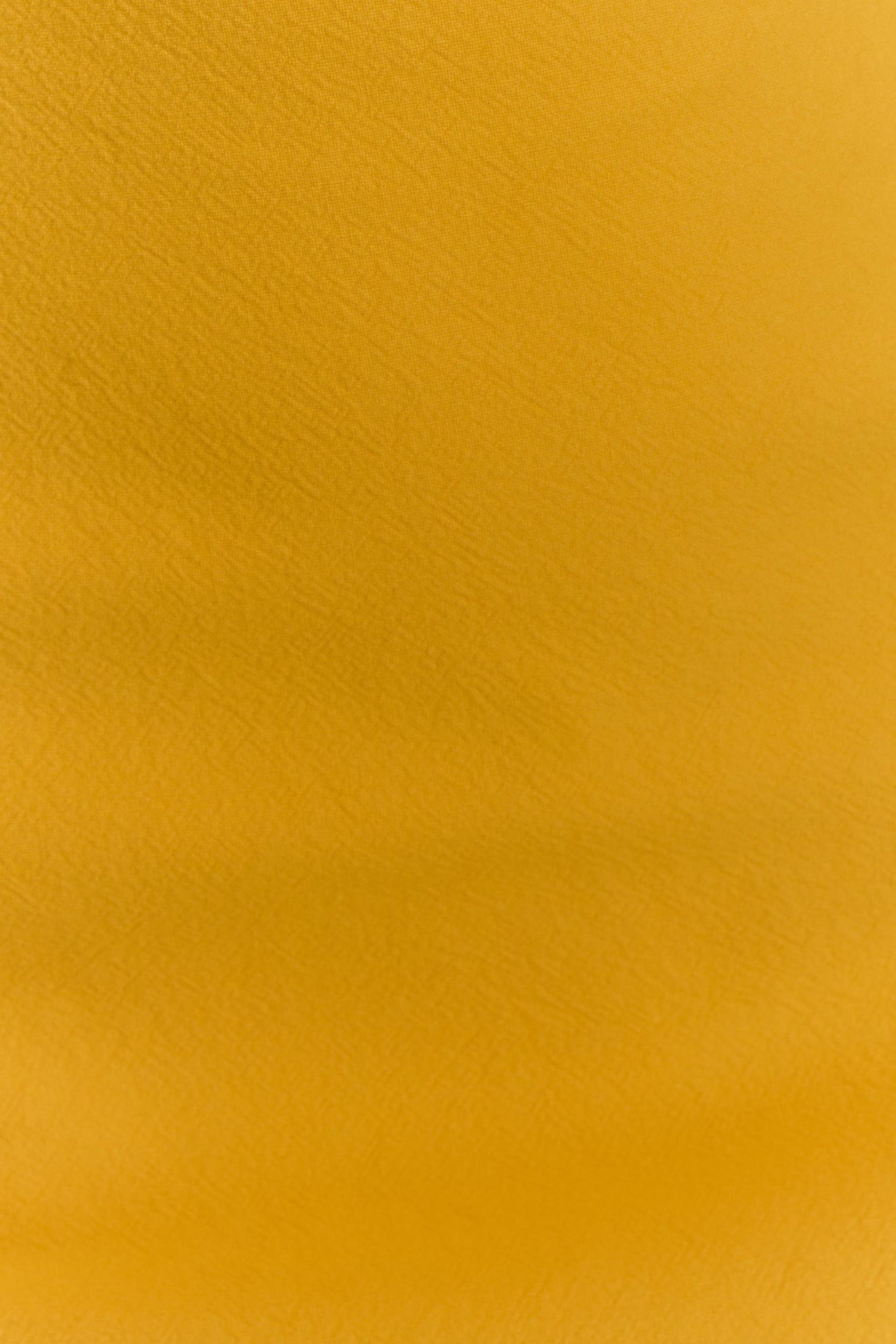 Reyes Cotton Floral Mini Dress - Butterscotch Product Image