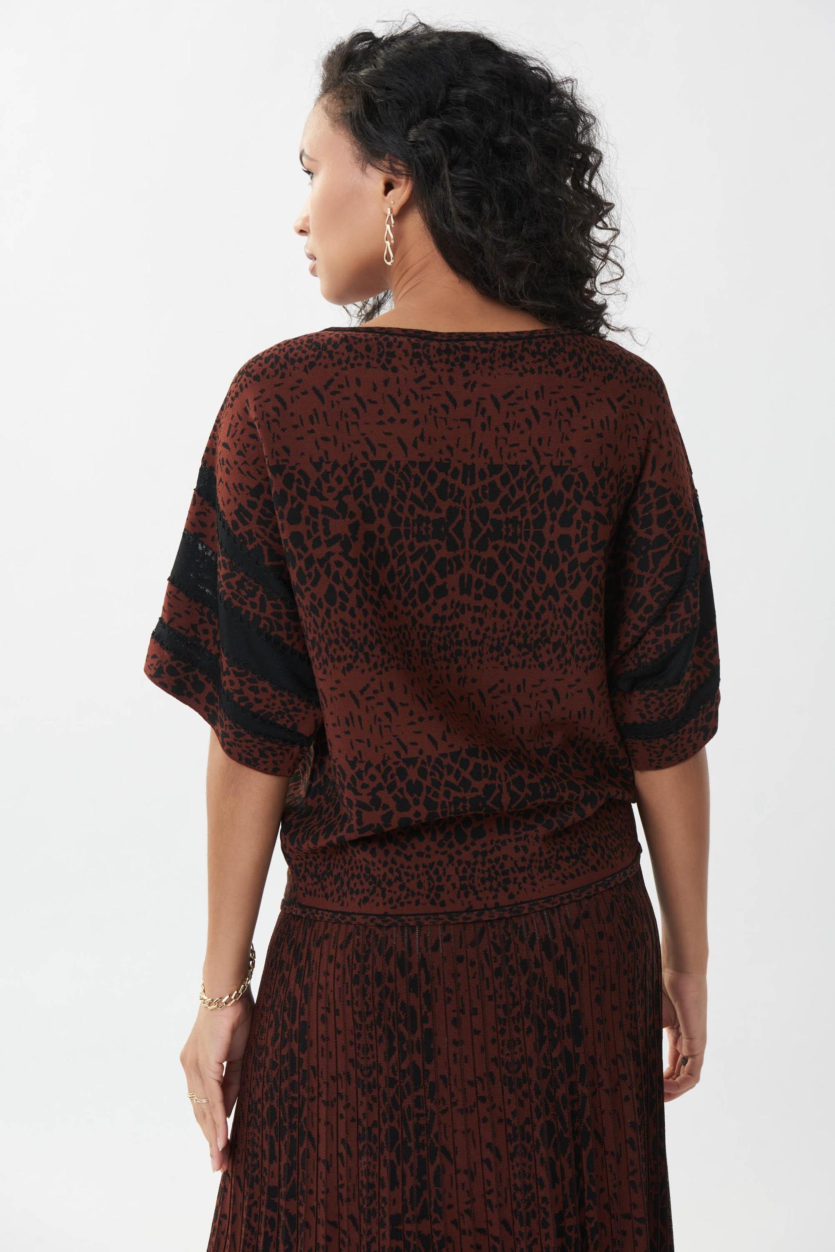 Joseph Ribkoff Jacquard Sweater Product Image