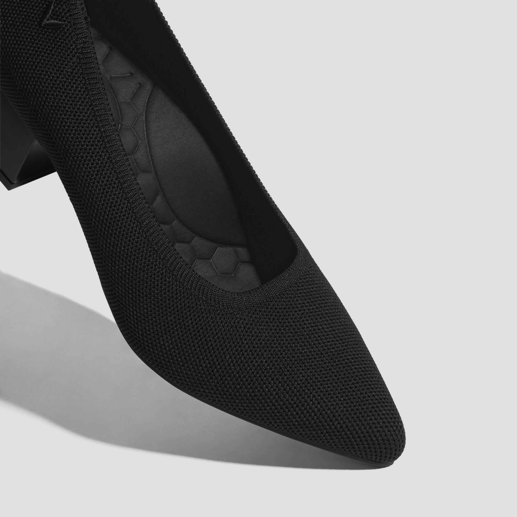 Pointed-Toe Stress FREE Chunky Heels (Georgia) Product Image