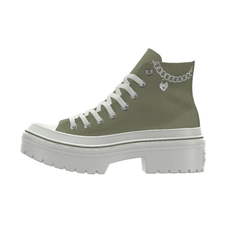 Custom Chuck Taylor All Star Lugged Heel Platform By You Product Image