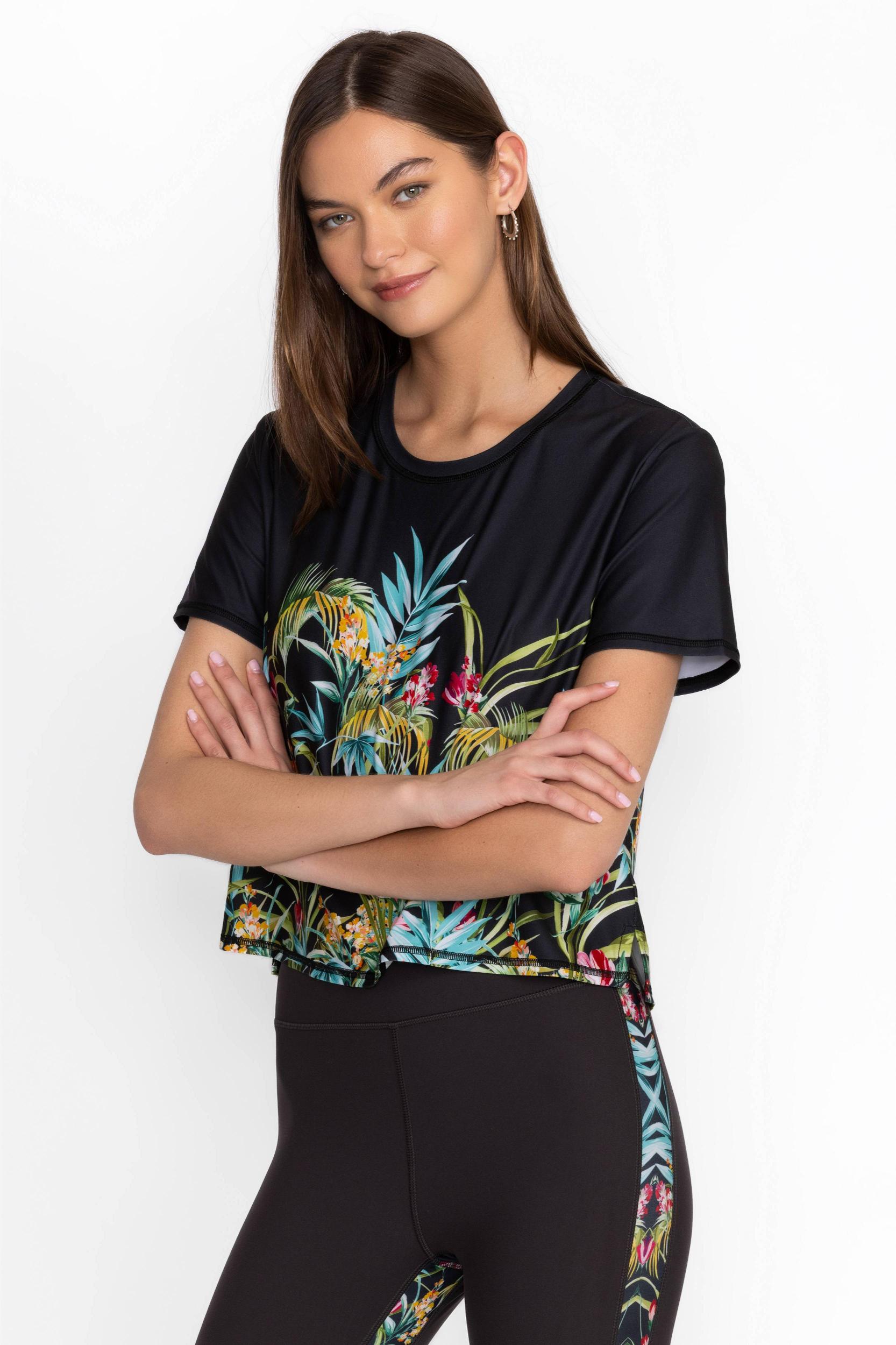 Bee Active Short Sleeve Step Hem Tee Product Image