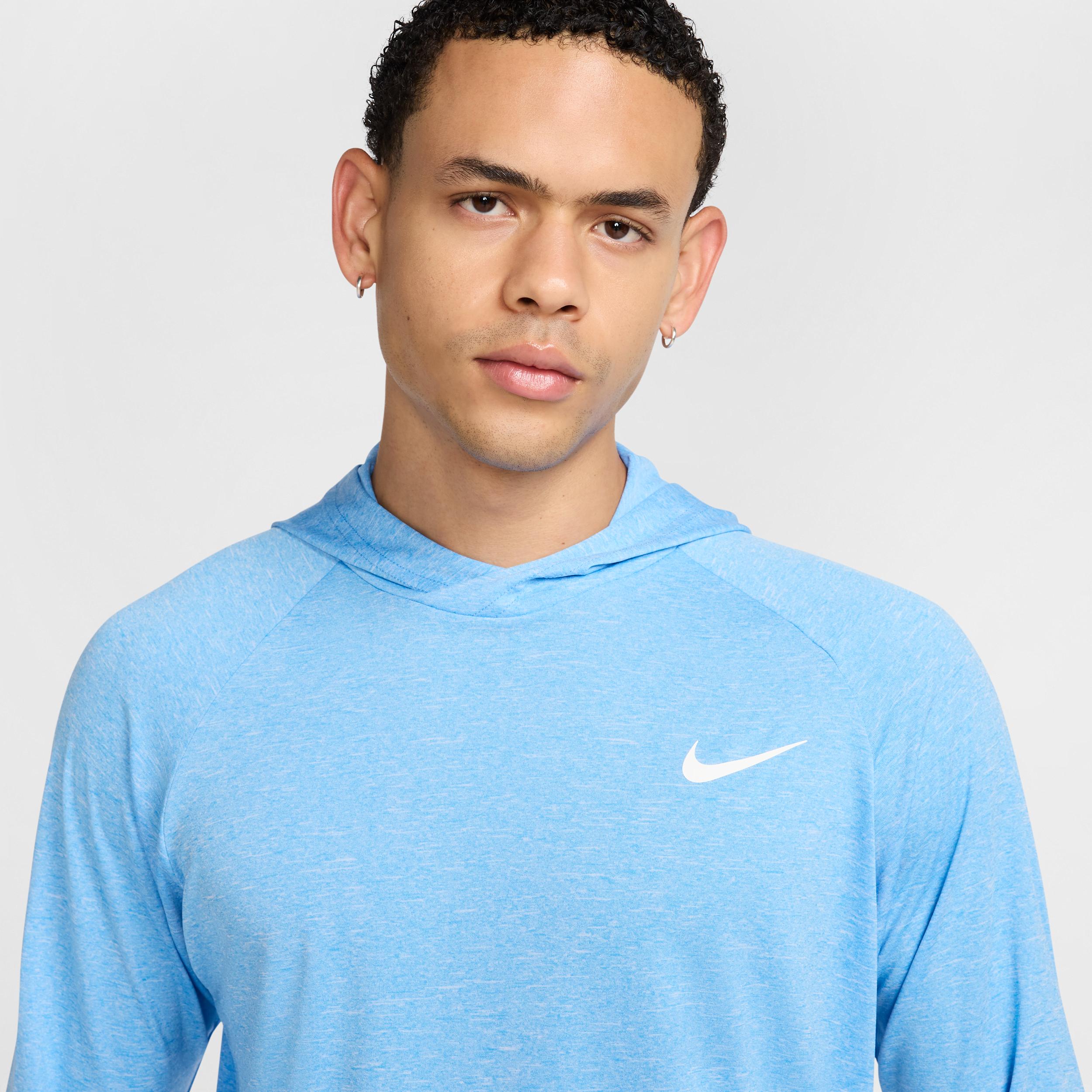 Nike Men's Swim Hydroguard Long-Sleeve Hooded Top Product Image