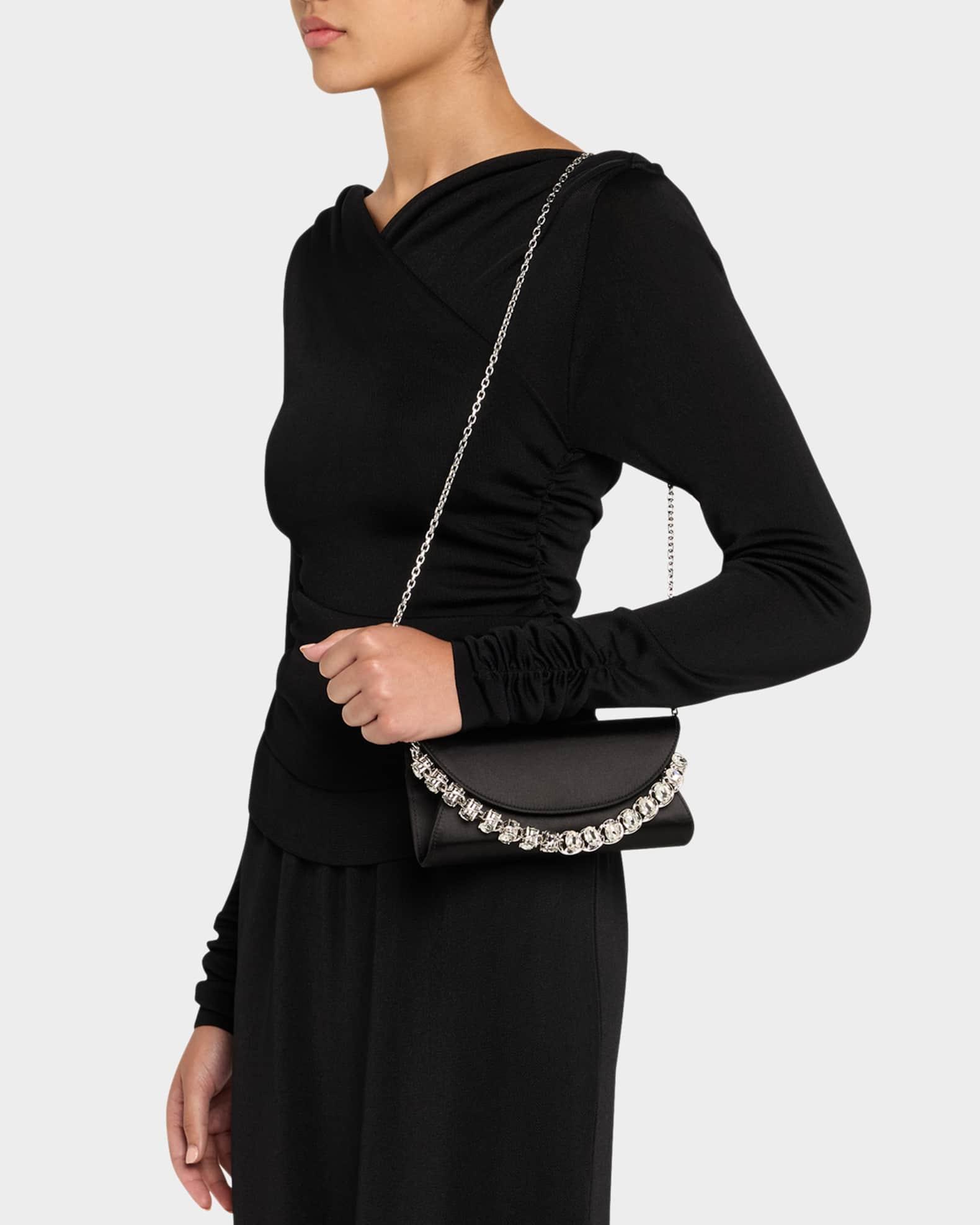 Taylor Crystal Satin Clutch Bag Product Image