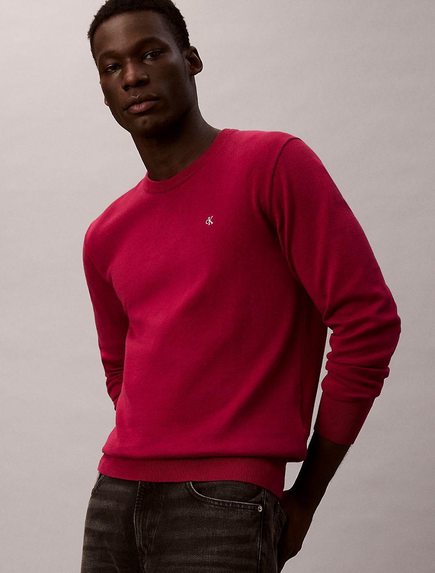 Smooth Cotton Sweater Product Image