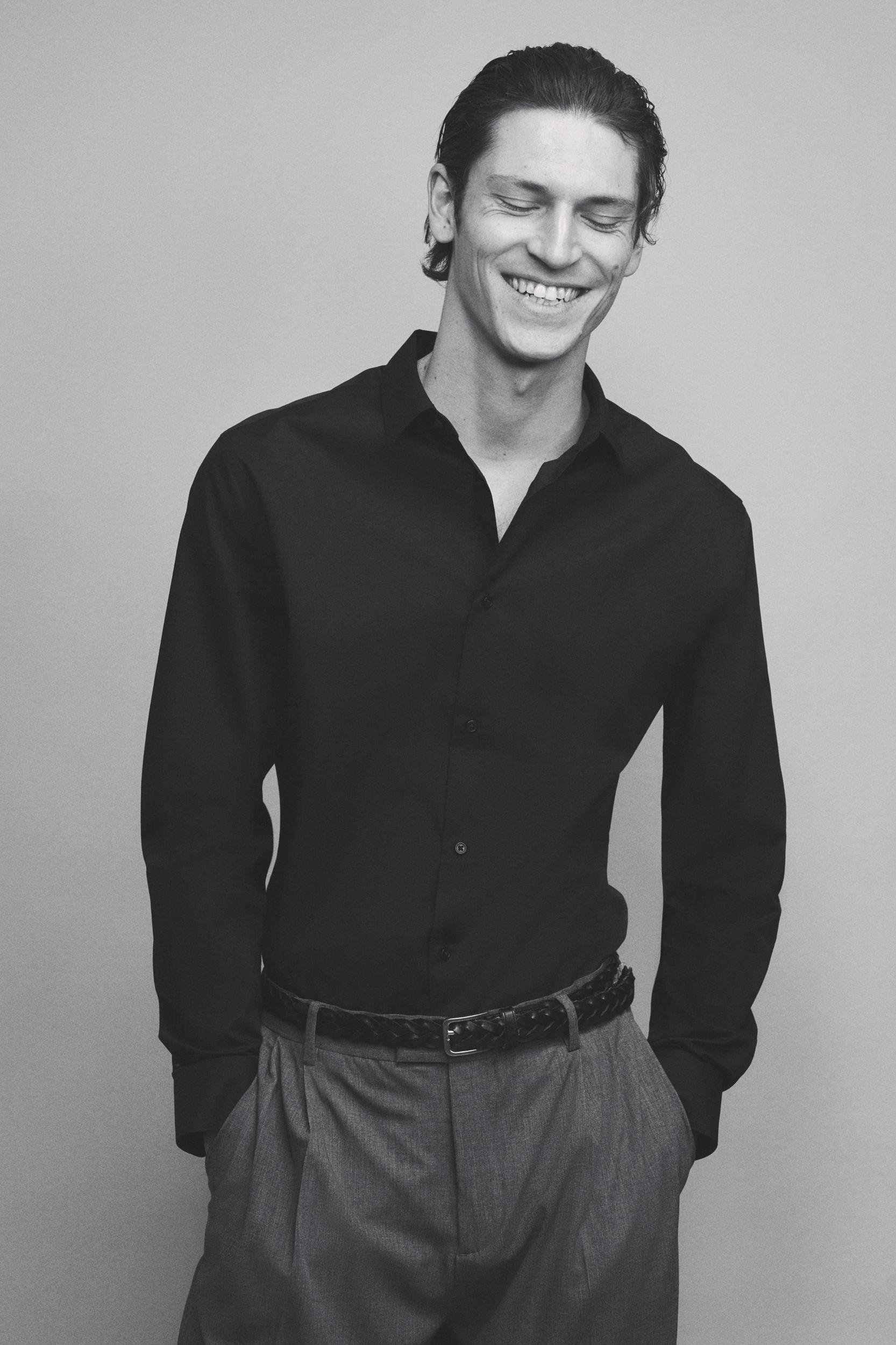 Slim Fit Easy-iron Shirt Product Image