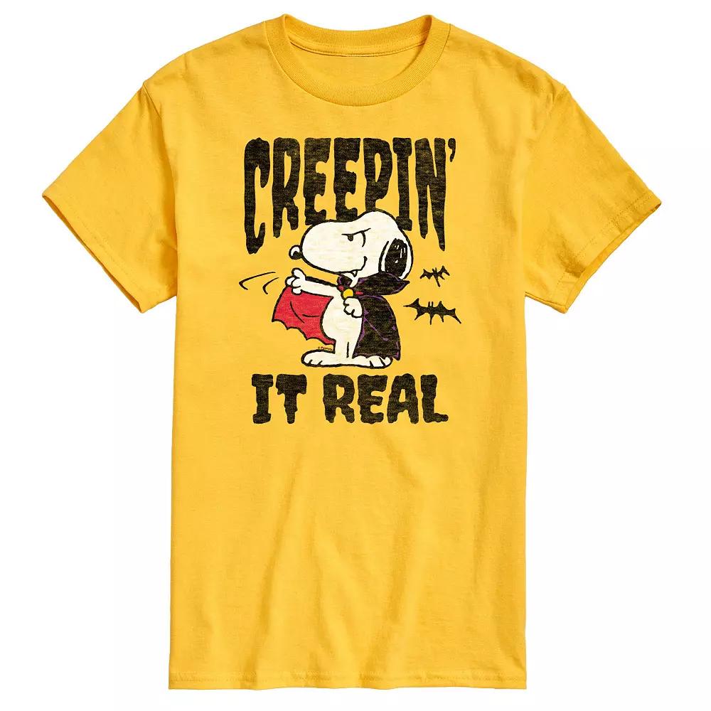 Men's Peanuts Snoopy Vampire Creepin' It Real Graphic Tee,  Product Image