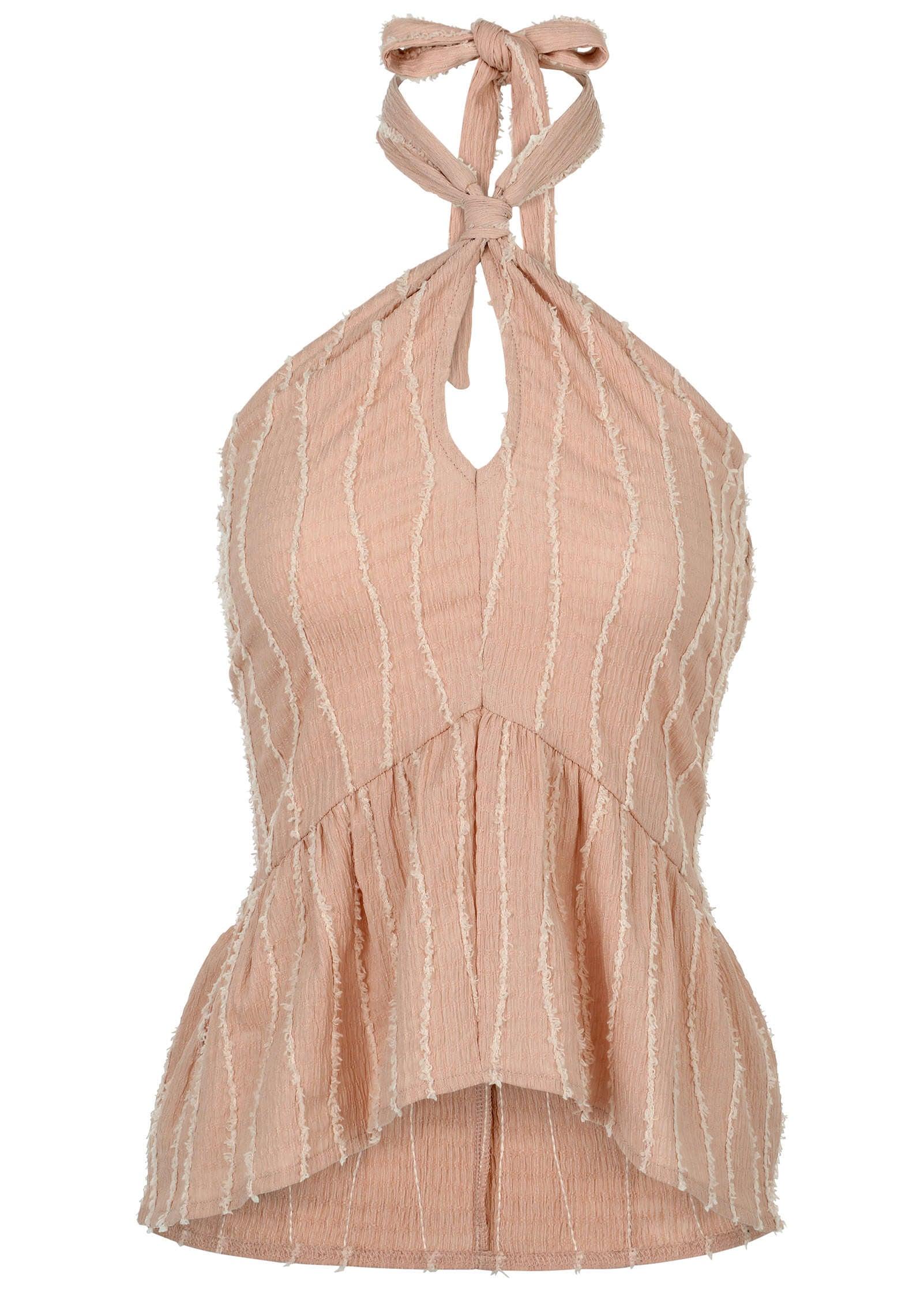 Vineyard Knit Tank - Pink Product Image