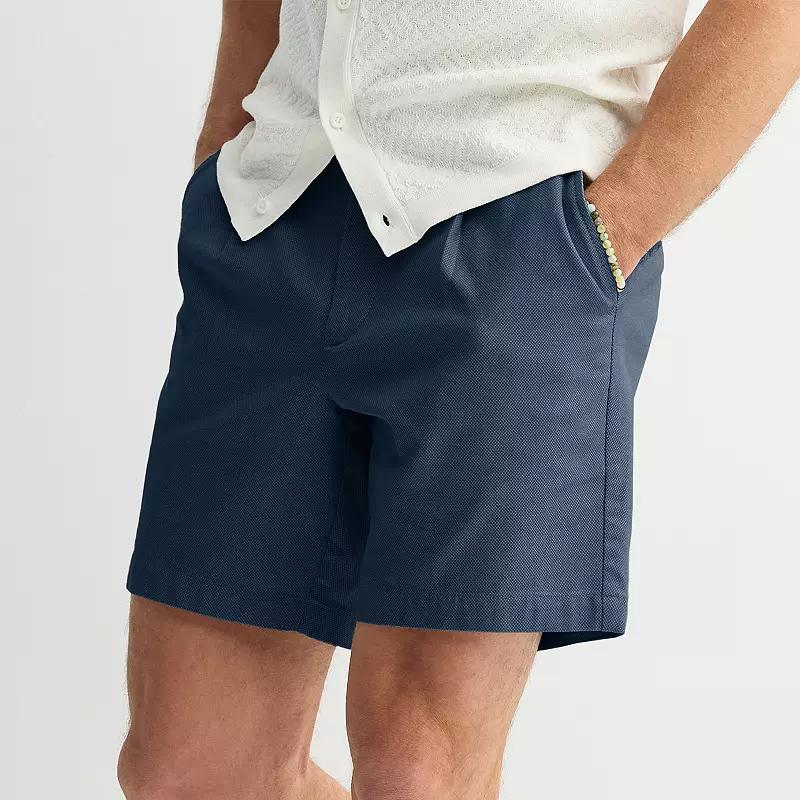 Men's Apt. 9® 7-Inch Tech Shorts, Size: 30, Blue Texture Product Image