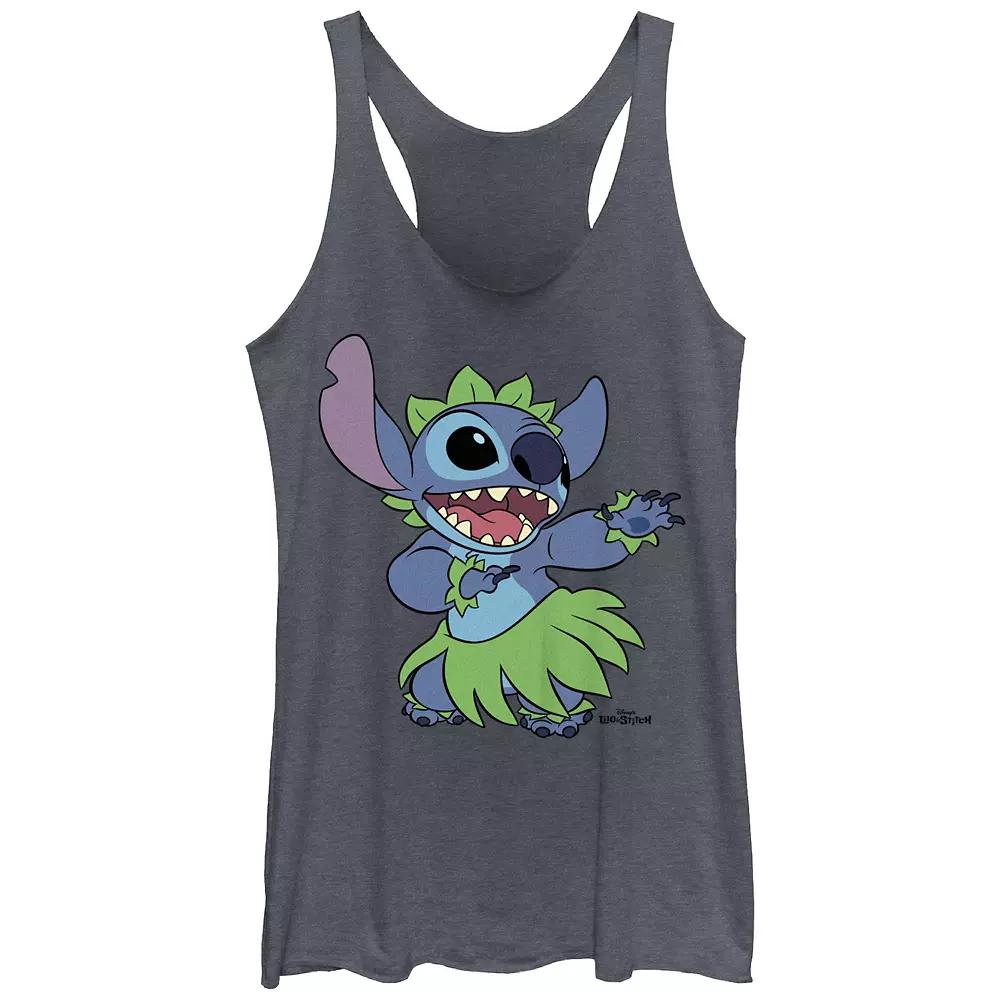 Disney's Lilo & Stitch Hula Dance Juniors' Tri-Blend Racerback Tank Top, Girl's,  Product Image