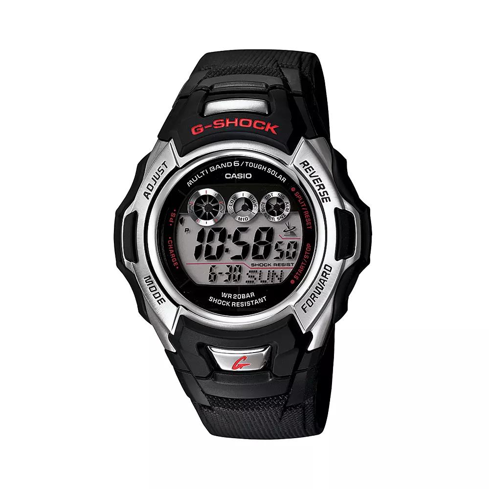 Casio Men's G-Shock Tough Solar Atomic Digital Chronograph Watch - GWM500A-1, Black Product Image