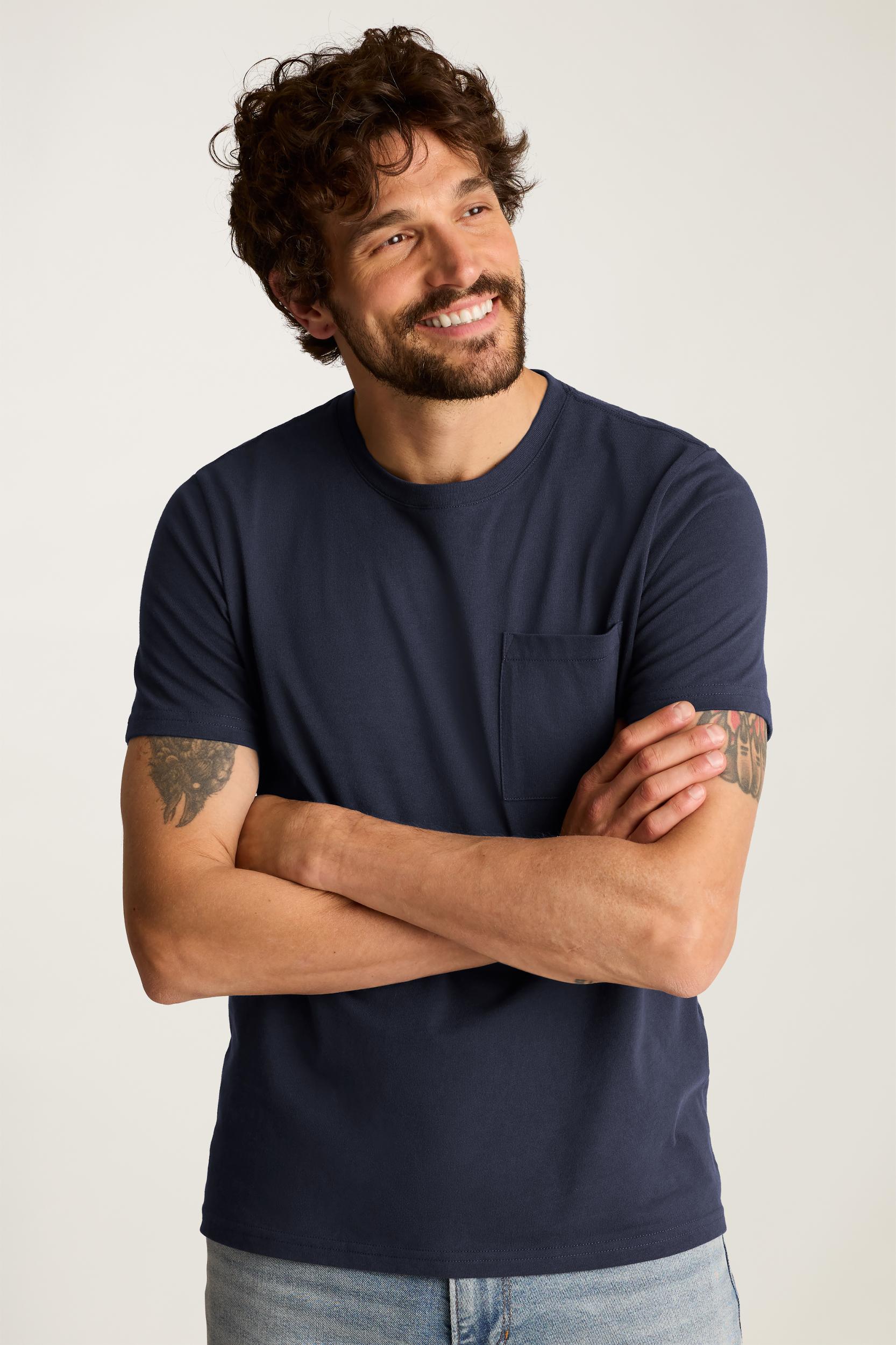 Forever Soft Cotton Pocket Tee Product Image