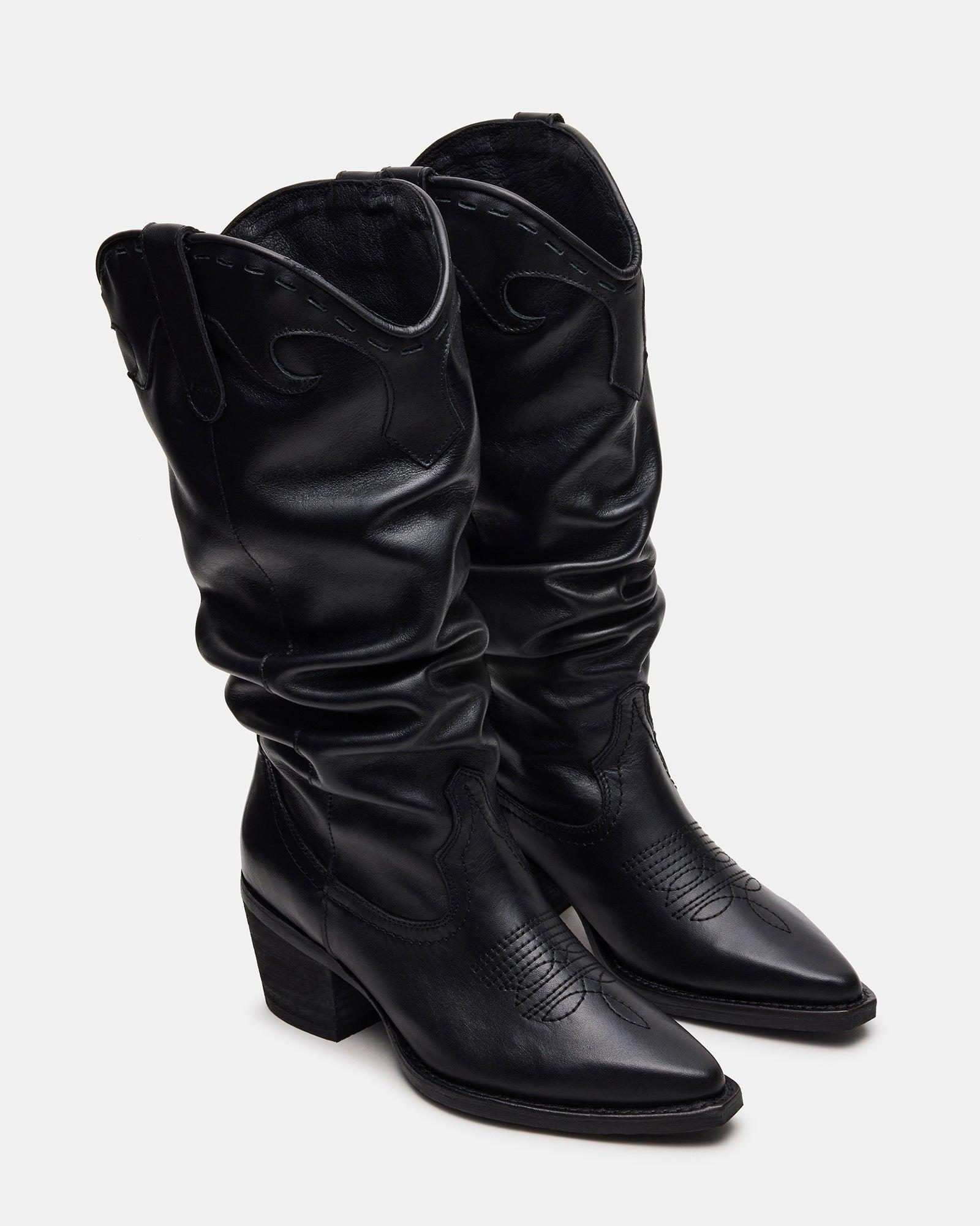 STAGE BLACK LEATHER Female Product Image