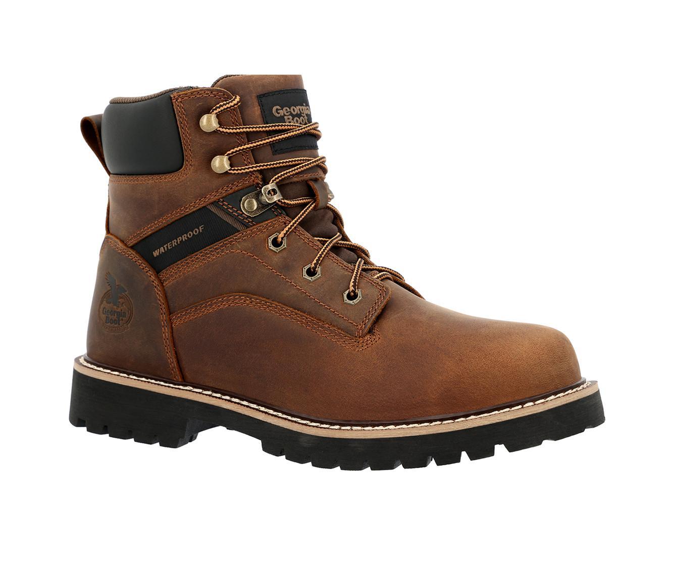 Men's Georgia Boot Core 37 6 Steel Toe Work Boots Product Image