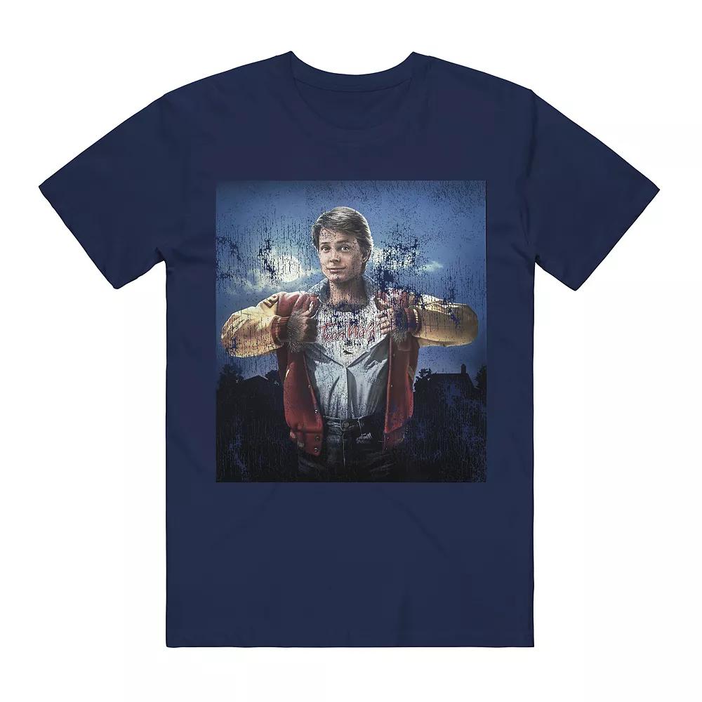 Men's Teen Wolf Graphic Tee, Size: XXL, Blue Product Image