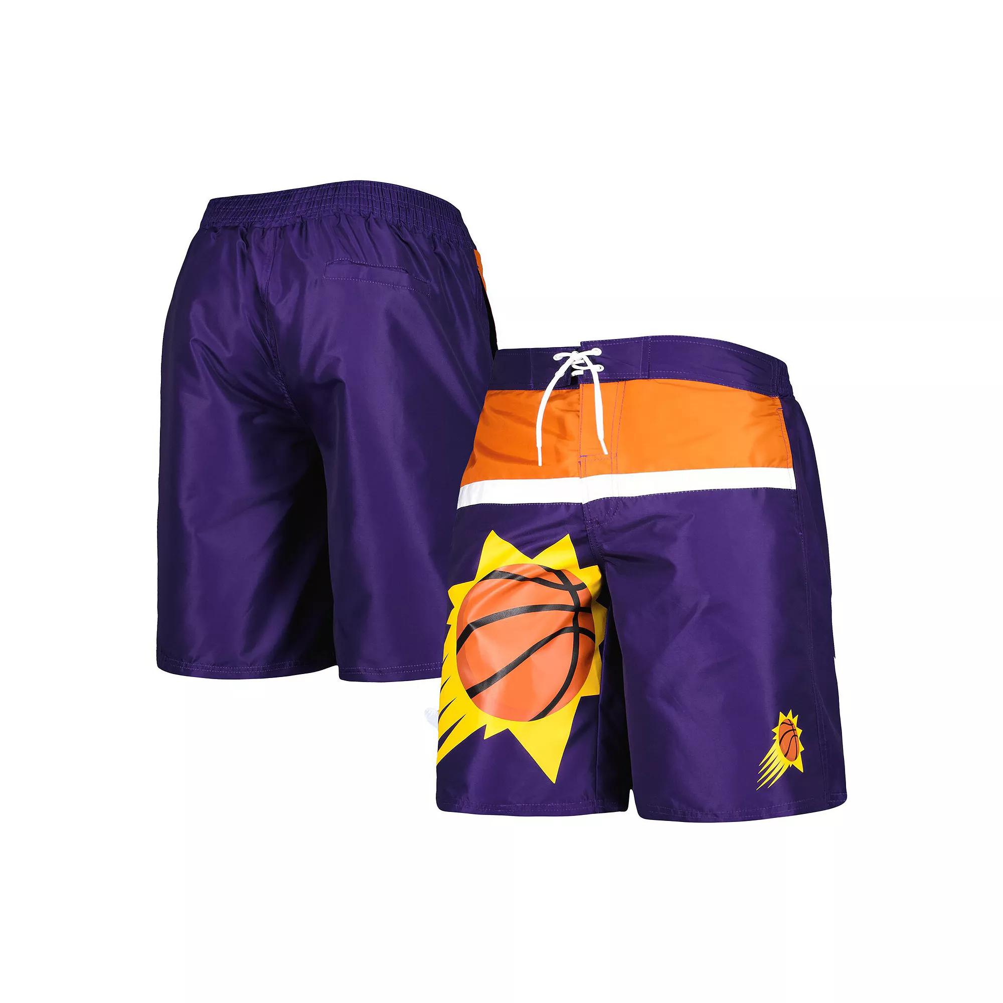 Men's G-III Sports by Carl Banks Purple Phoenix Suns Sea Wind Swim Trunks,  Product Image