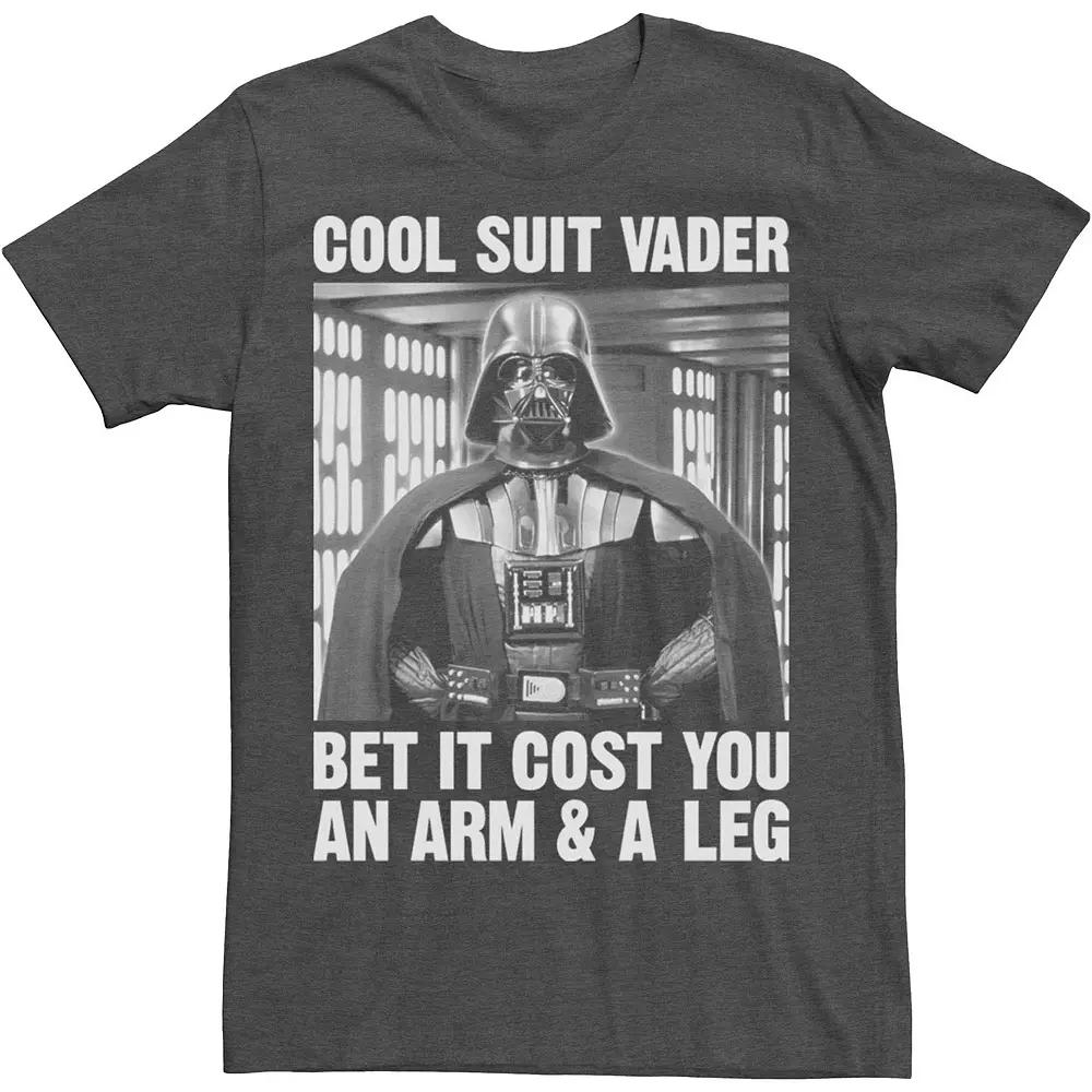Big & Tall Star Wars Darth Vader Cool Suit At What Cost Tee, Men's,  Product Image