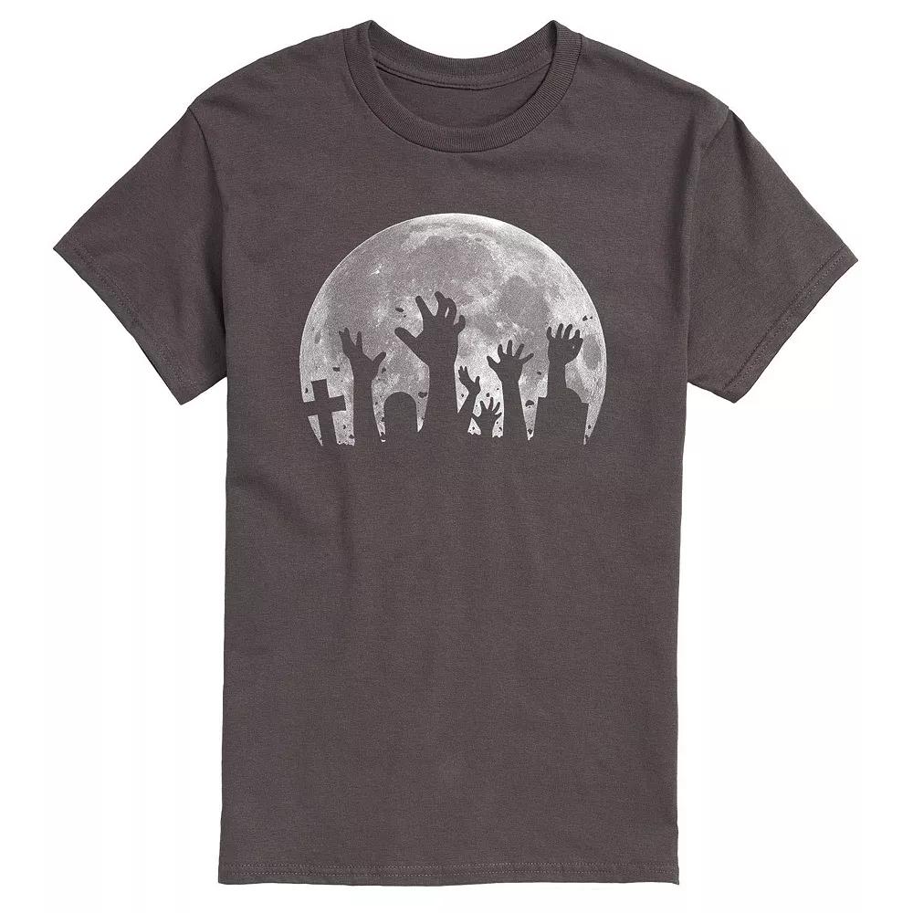 Men's Zombie Hands Graveyard Tee,  Product Image