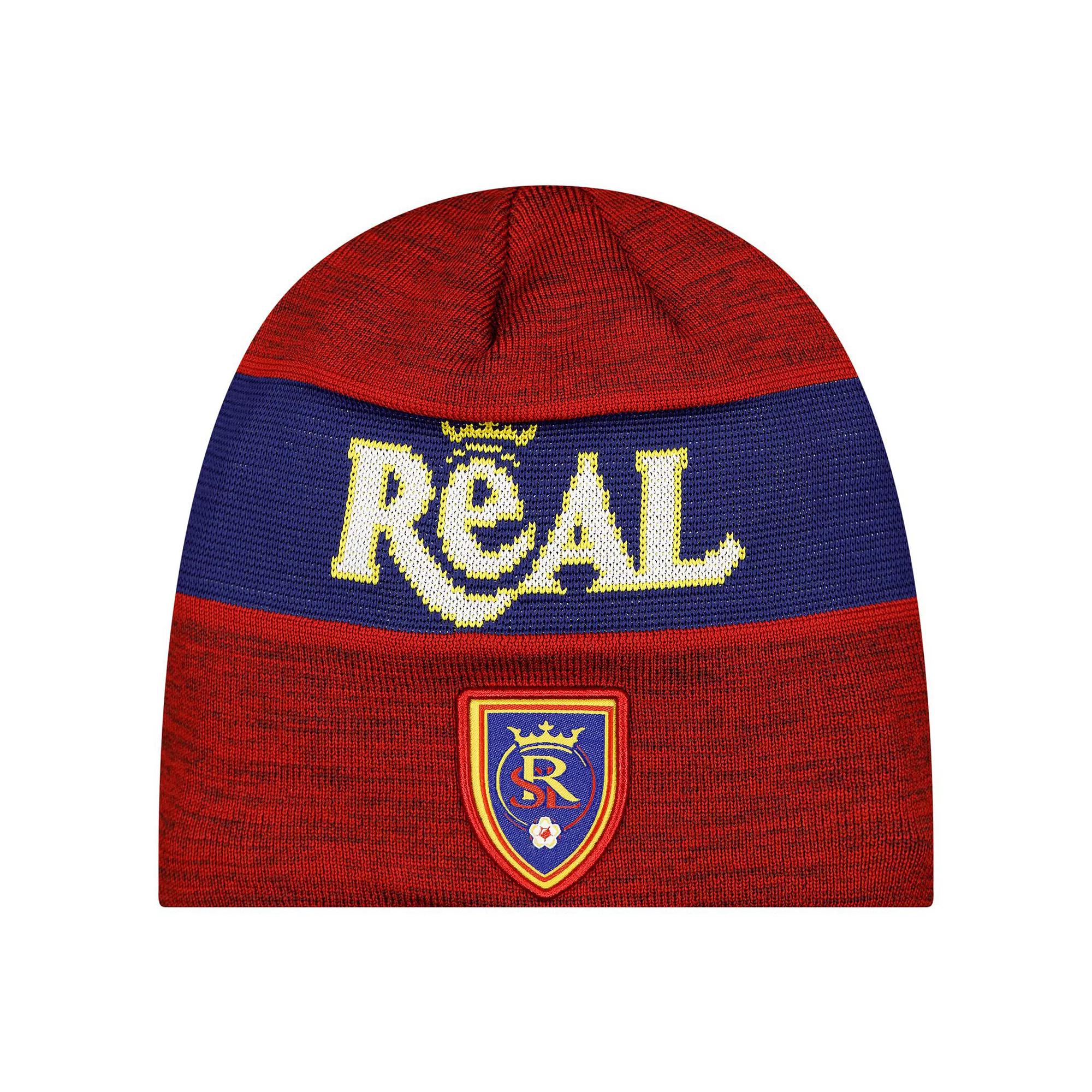 Men's New Era Red Real Salt Lake 2025 Kickoff Beanie, Slt Red Product Image