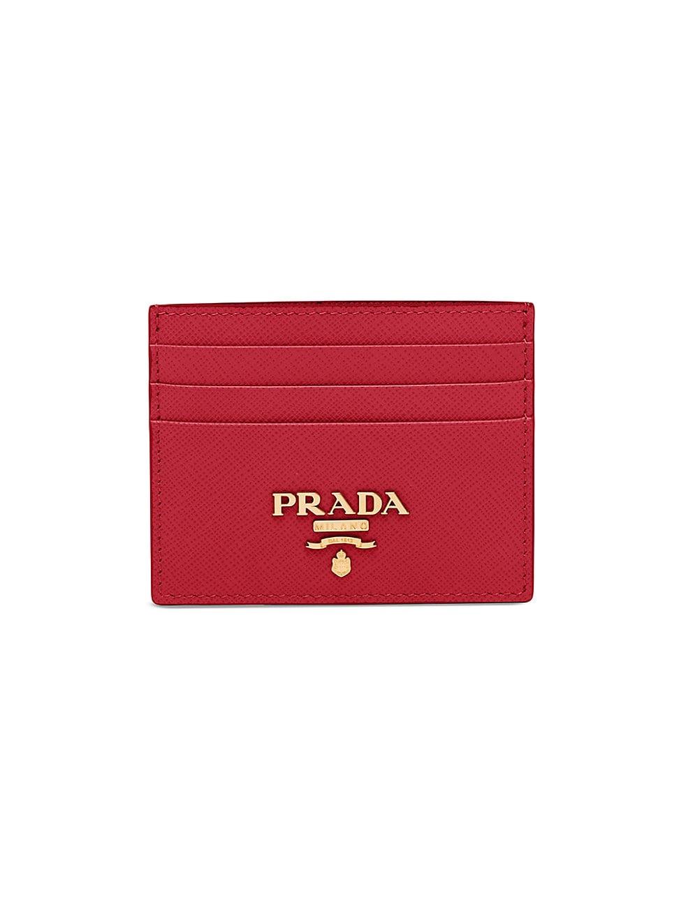 Logo Leather Card Holder Product Image