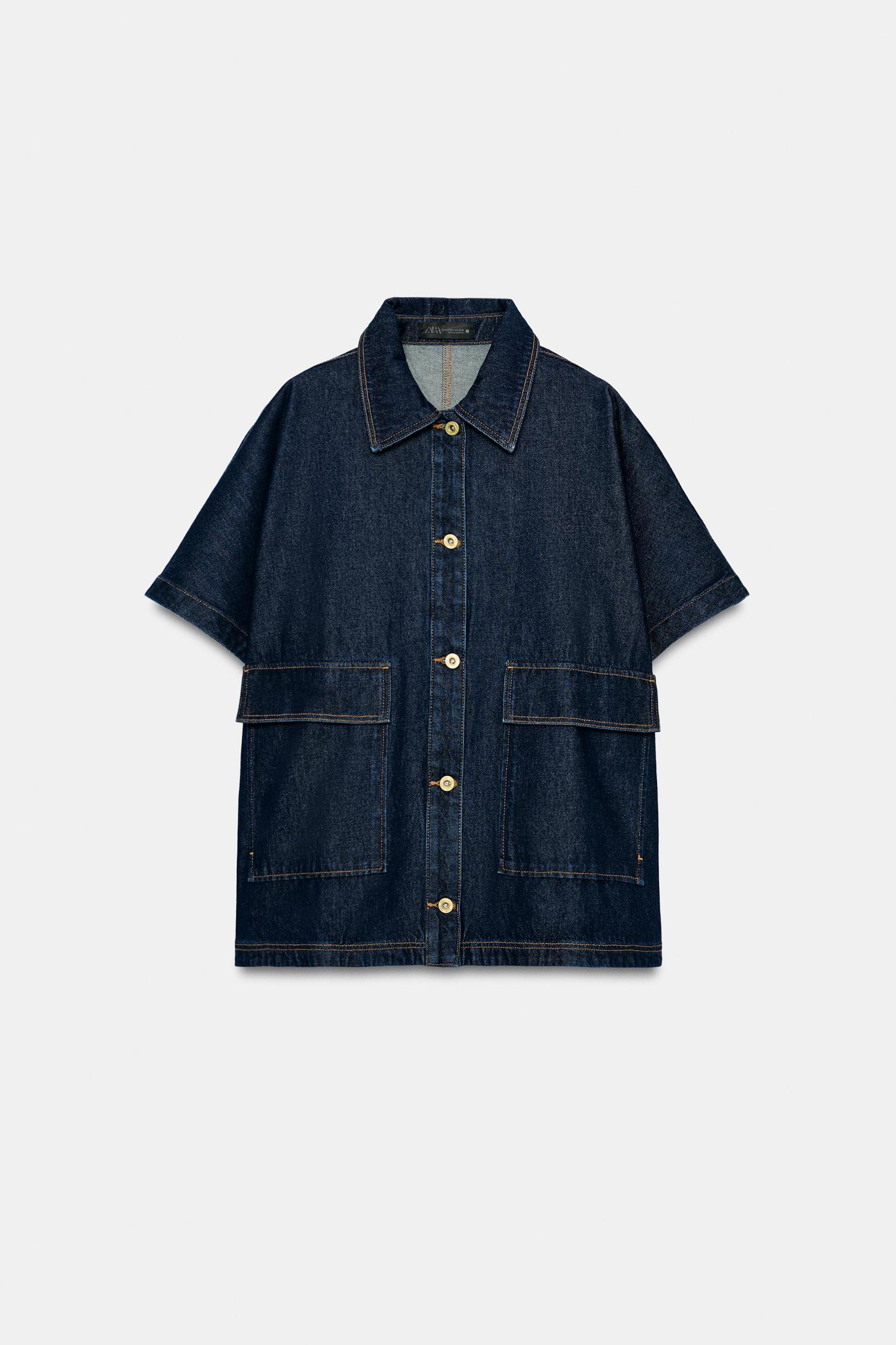 Z1975 OVERSIZED DENIM OVERSHIRT Product Image