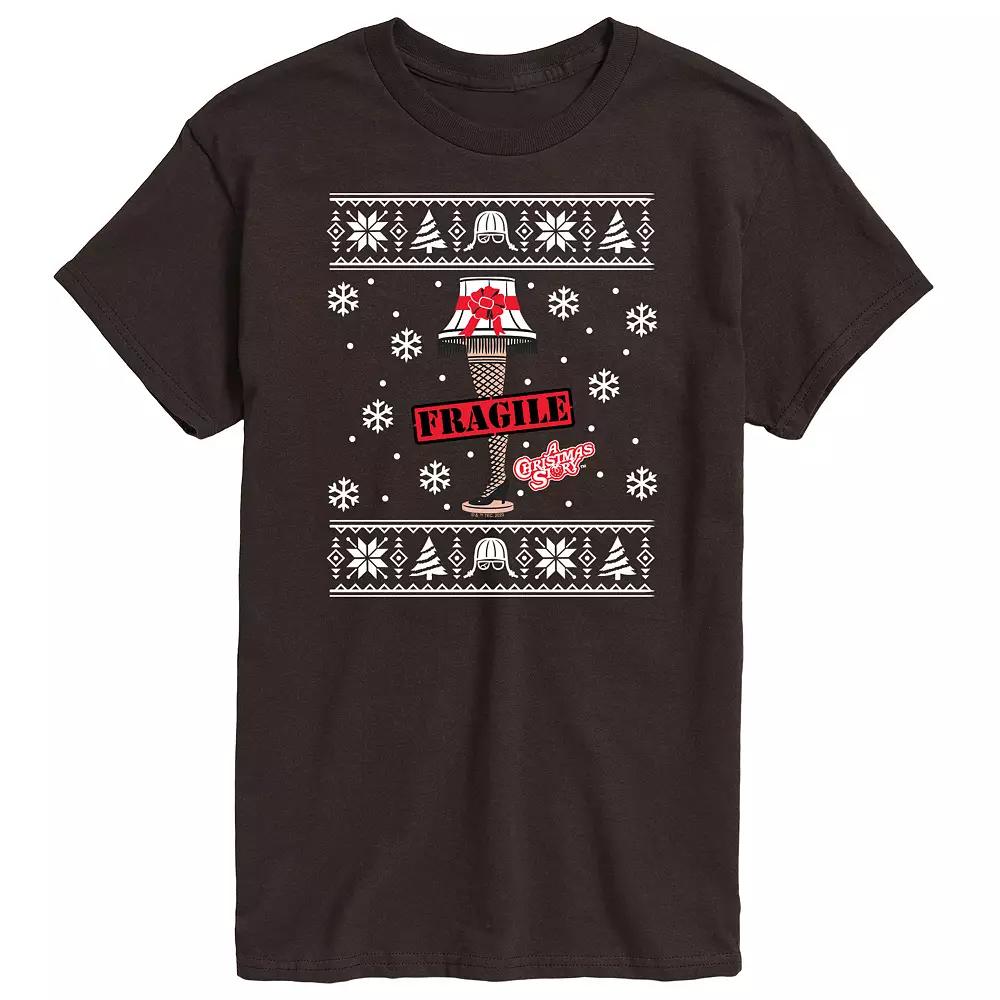 Men's A Christmas Story Fragile Leg Graphic Tee,  Product Image