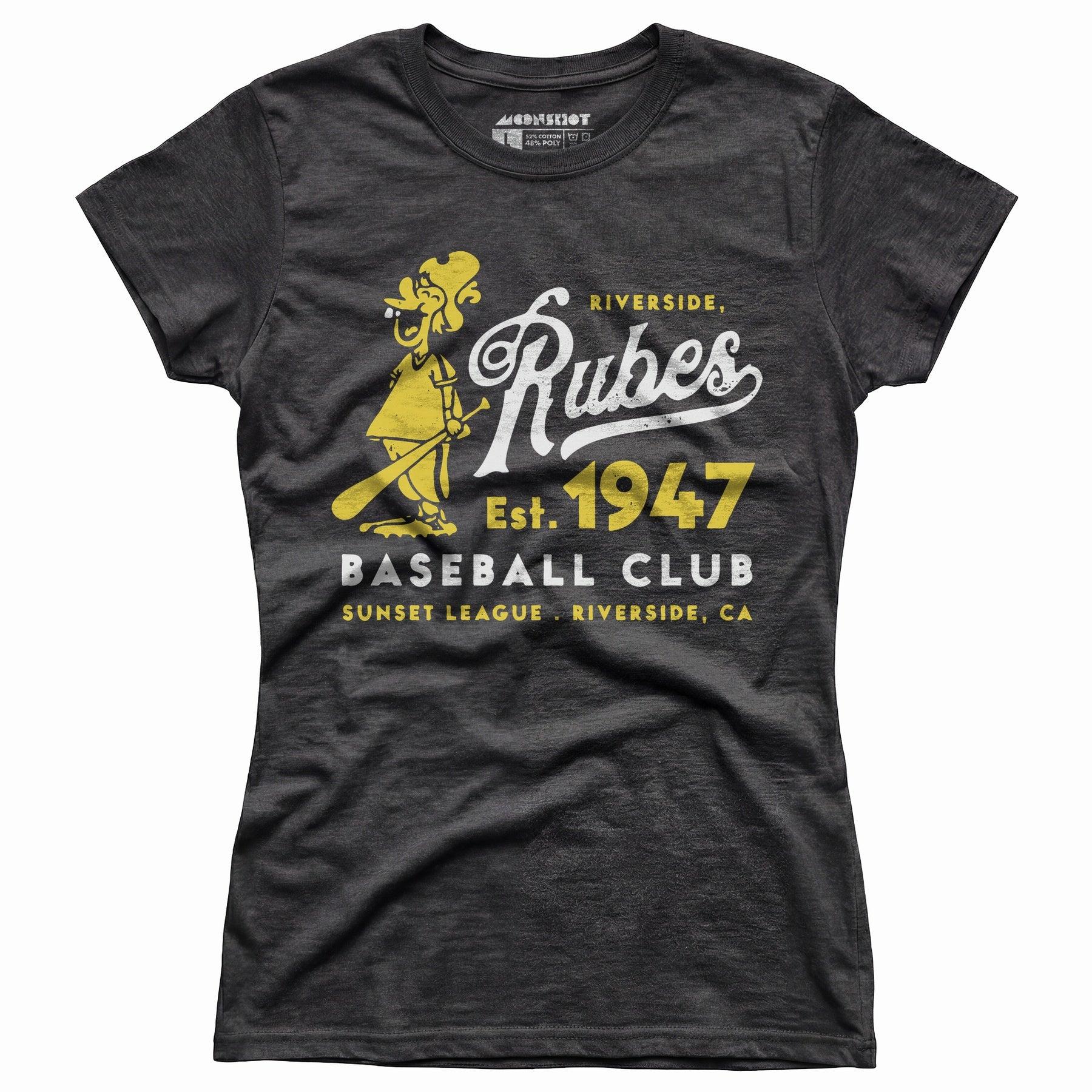 Riverside Rubes - California - Vintage Defunct Baseball Teams - Women's T-Shirt Female Product Image