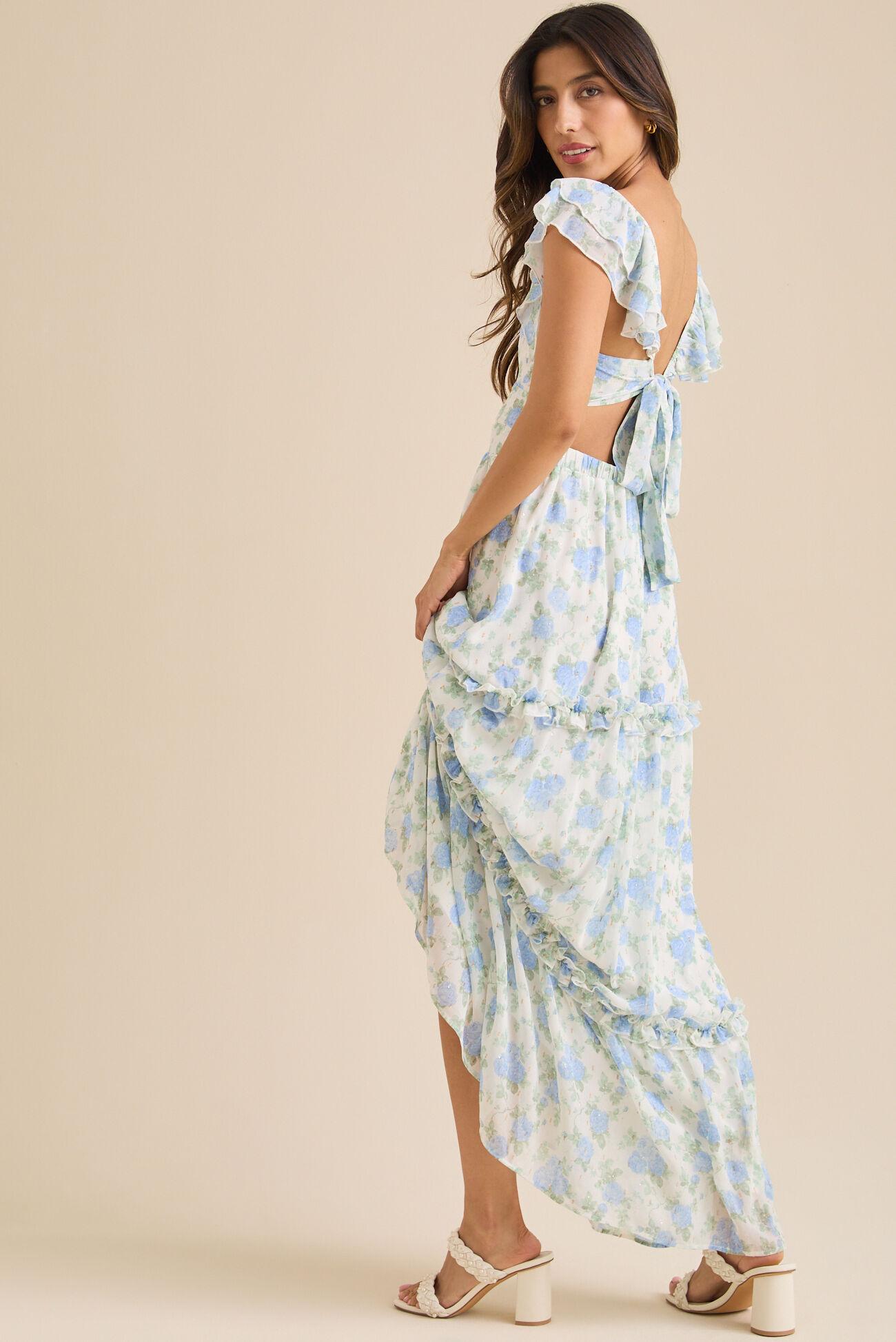 Christina Floral Maxi Dress Product Image