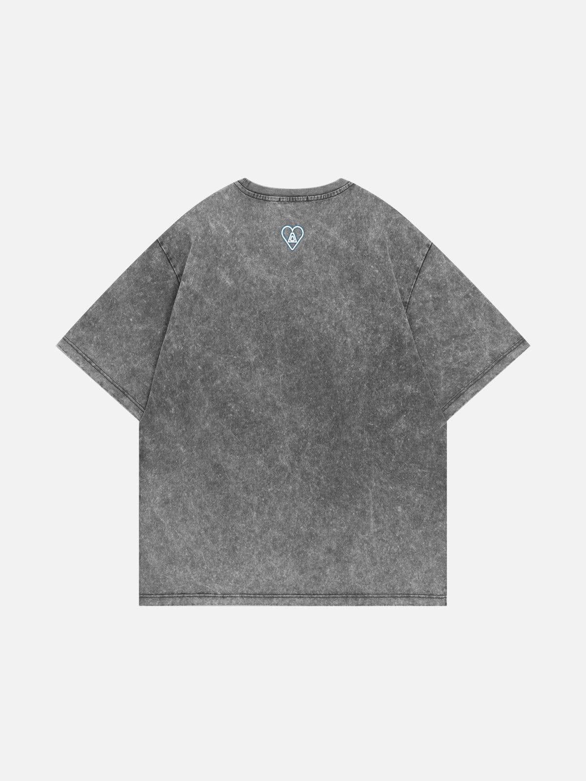 Aelfric Eden Washed Lightning Print Tee Product Image
