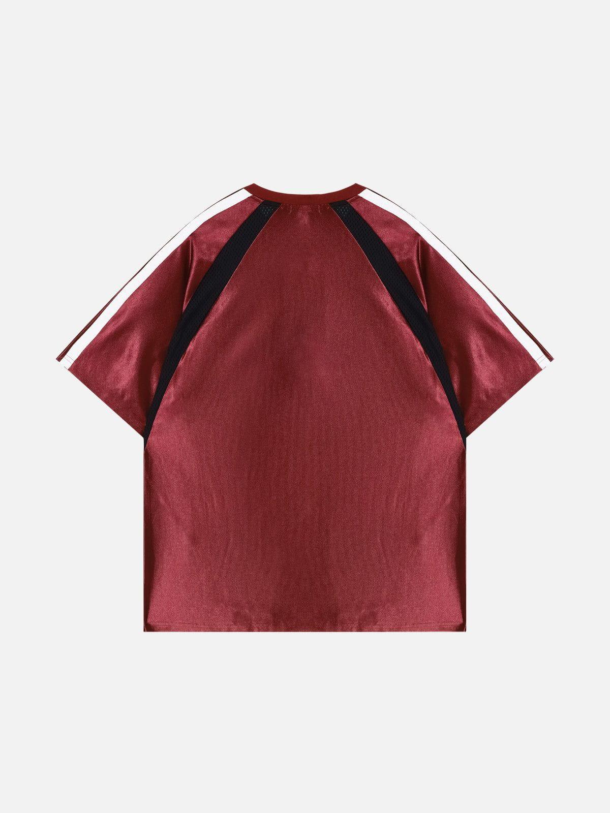 Aelfric Eden Mesh Color Blocking Soccer Jersey Product Image