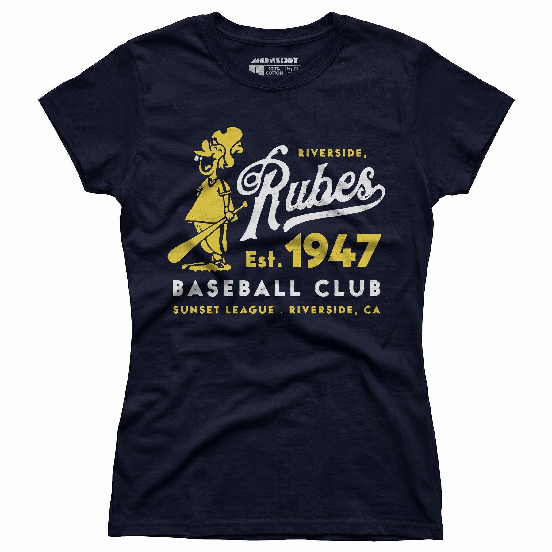 Riverside Rubes - California - Vintage Defunct Baseball Teams - Women's T-Shirt Female Product Image