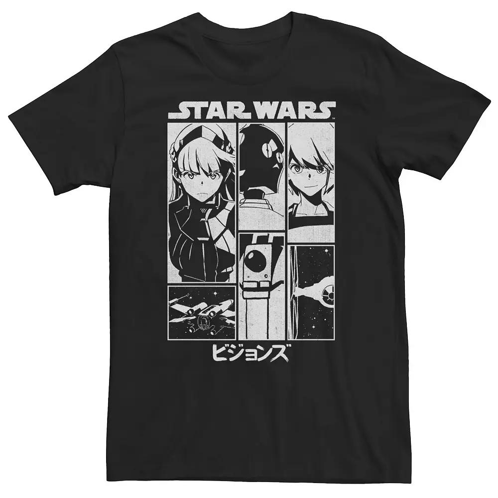 Big & Tall Star Wars: Visions Simple Panel Poster Tee, Boy's,  Product Image