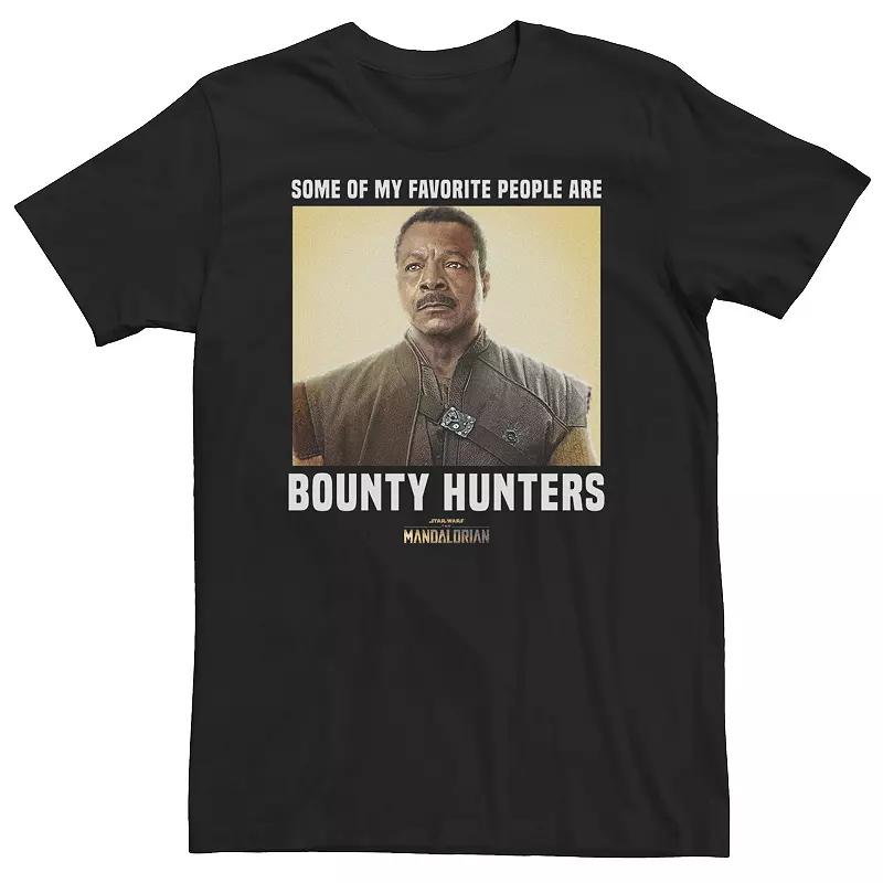 Big & Tall Star Wars The Mandalorian "Some Of My Favorite People Are Bounty Hunters" Tee, Men's,  Product Image