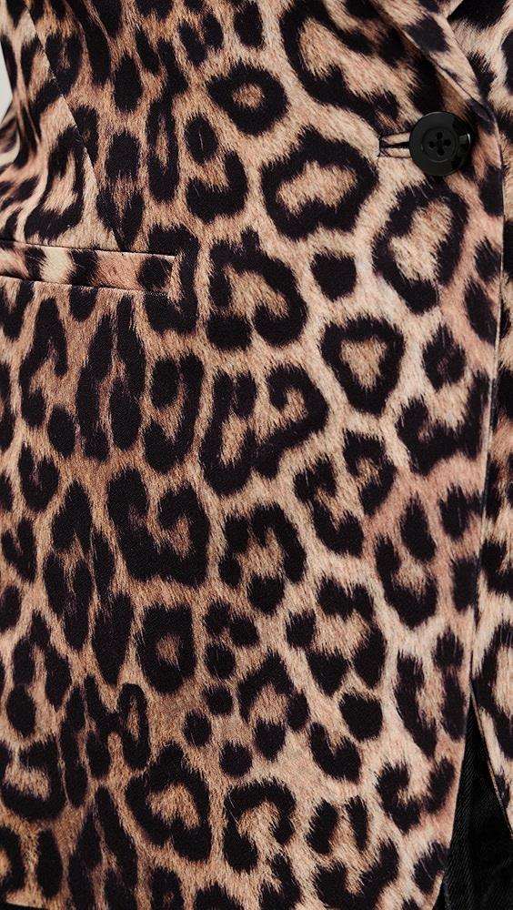 alice + olivia Macey Fitted Notch Collar Blazer | Shopbop Product Image