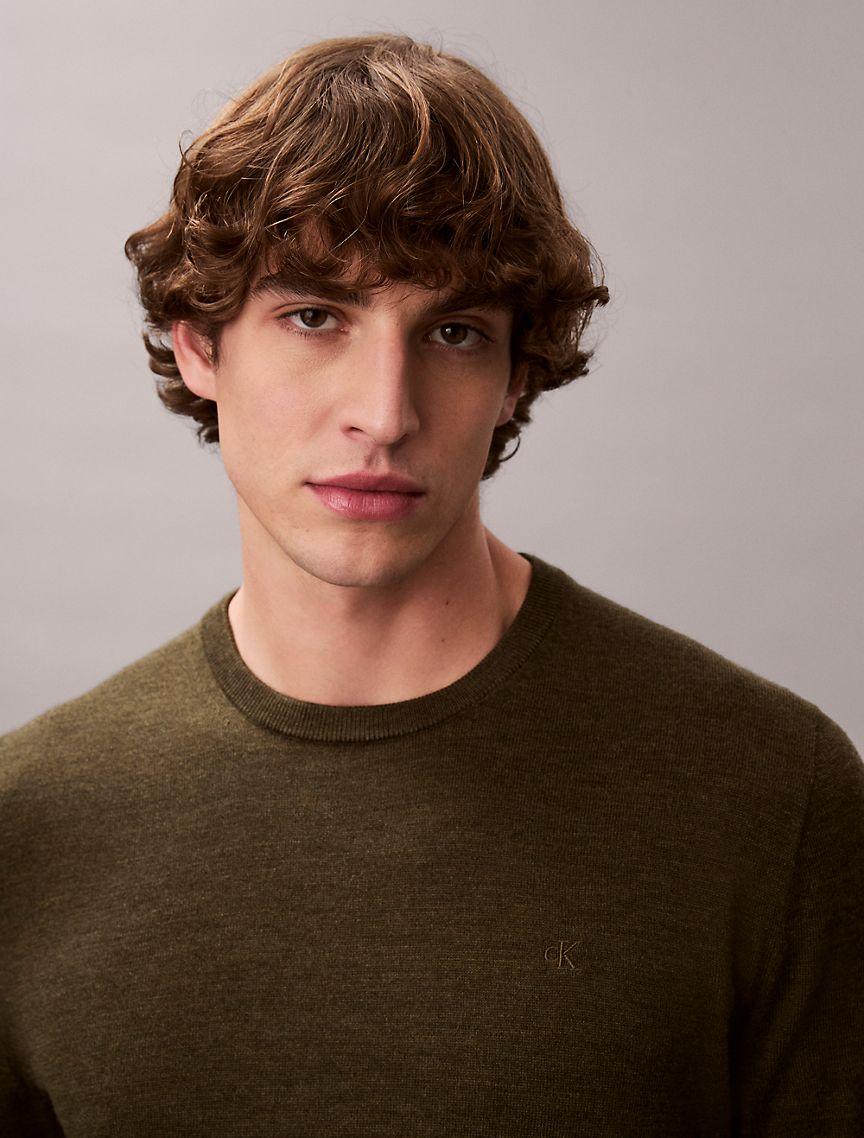 Extra Fine Merino Blend Crewneck Sweater Product Image