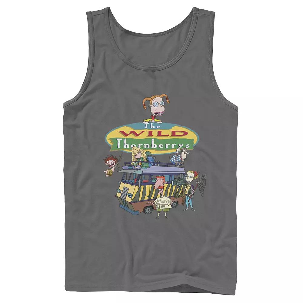 Men's Nickelodeon The Wild Thornberrys Family RV Logo Tank Top,  Product Image