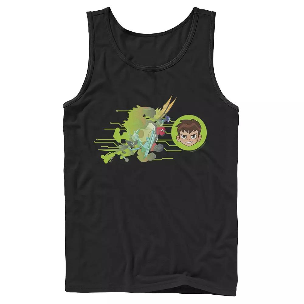Men's Ben 10 Aliens Charge Tank Top,  Product Image