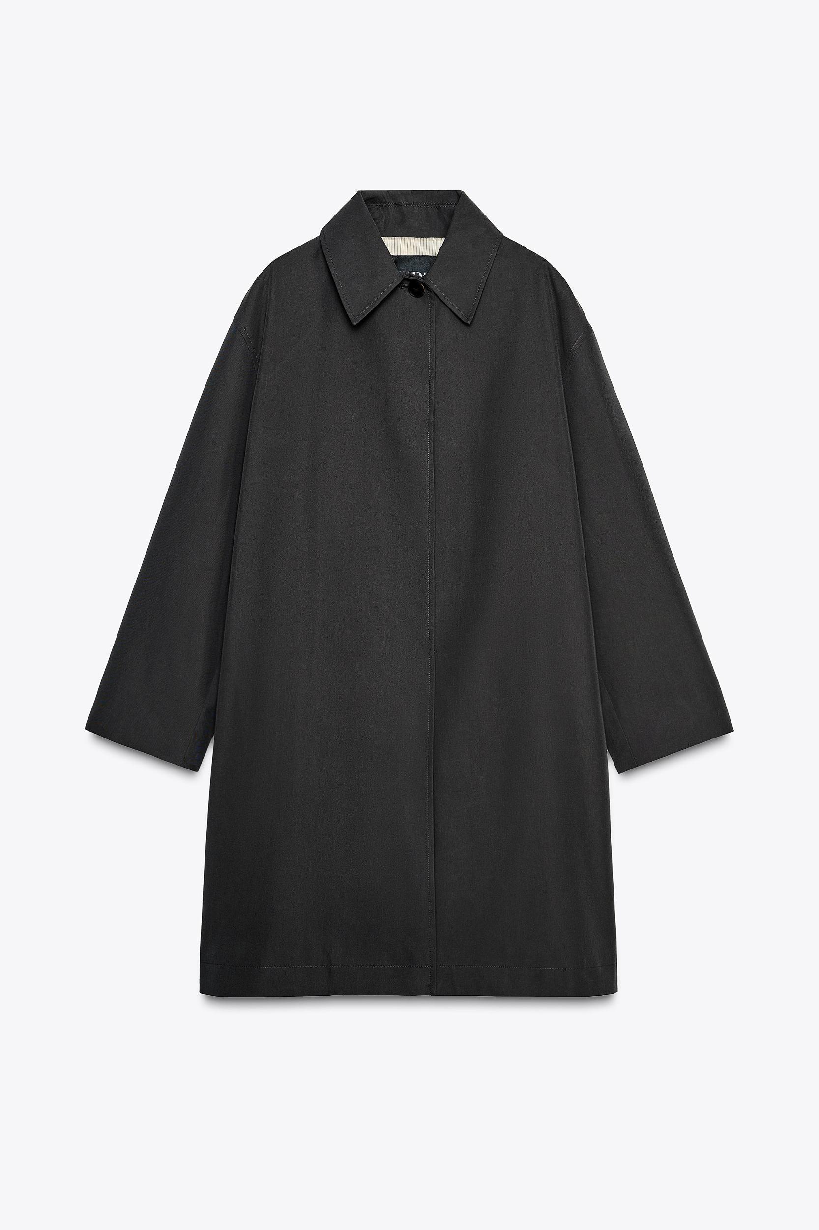 ZW COLLECTION MINIMALIST TRENCH Product Image