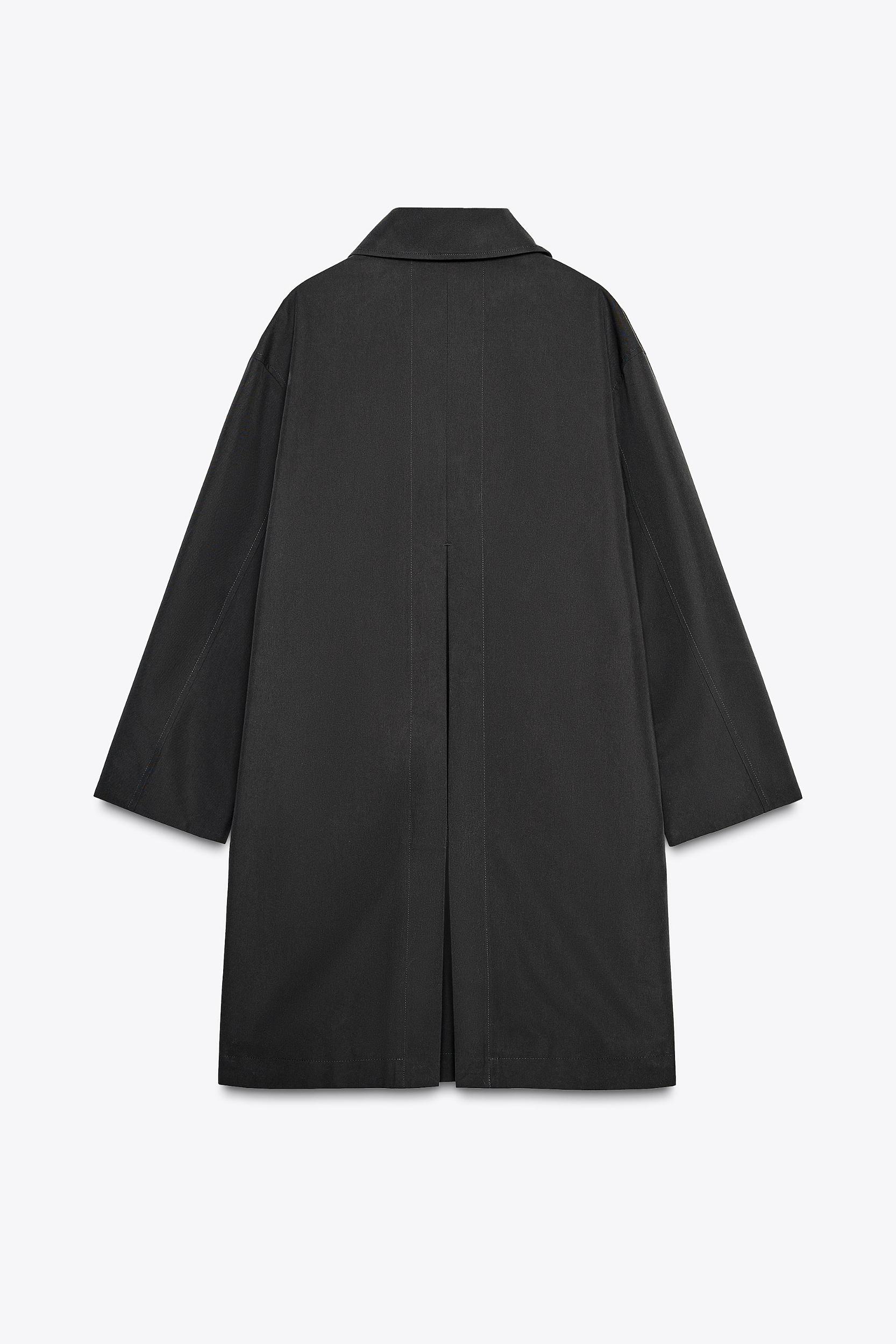 ZW COLLECTION MINIMALIST TRENCH Product Image