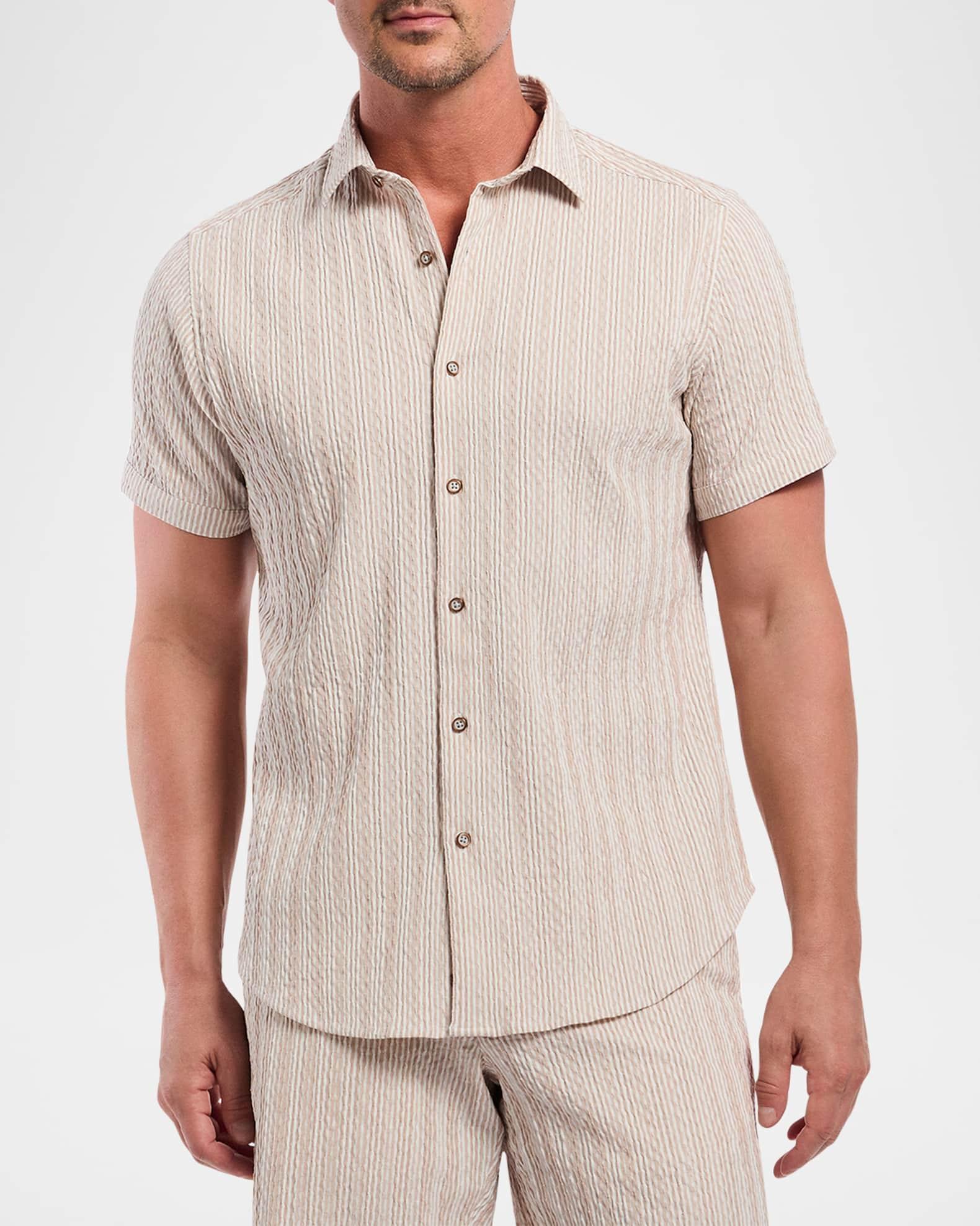 Mens Fornillo Seersucker Shirt Product Image