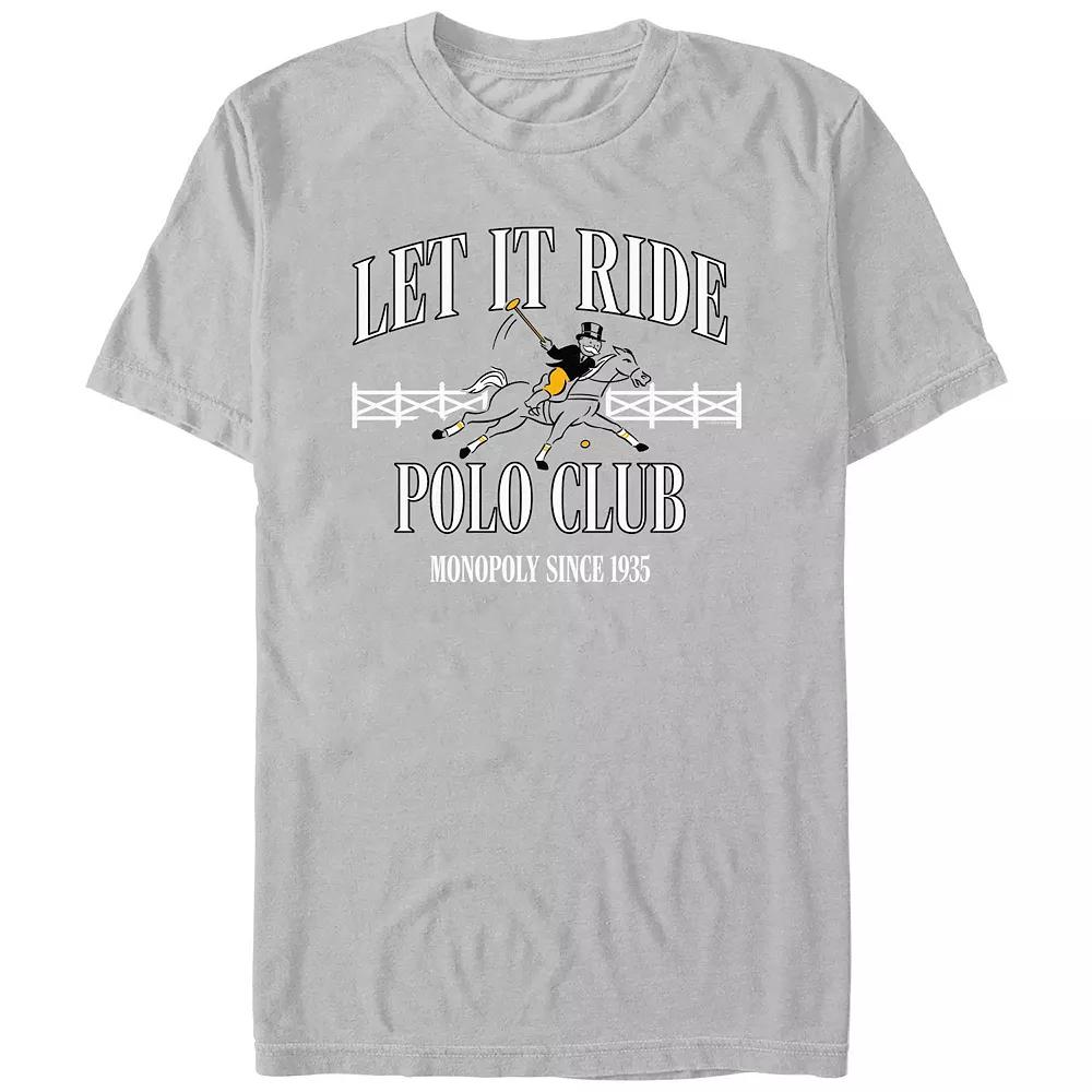 Men's Monopoly Let It Ride Polo Club Graphic Tee,  Product Image