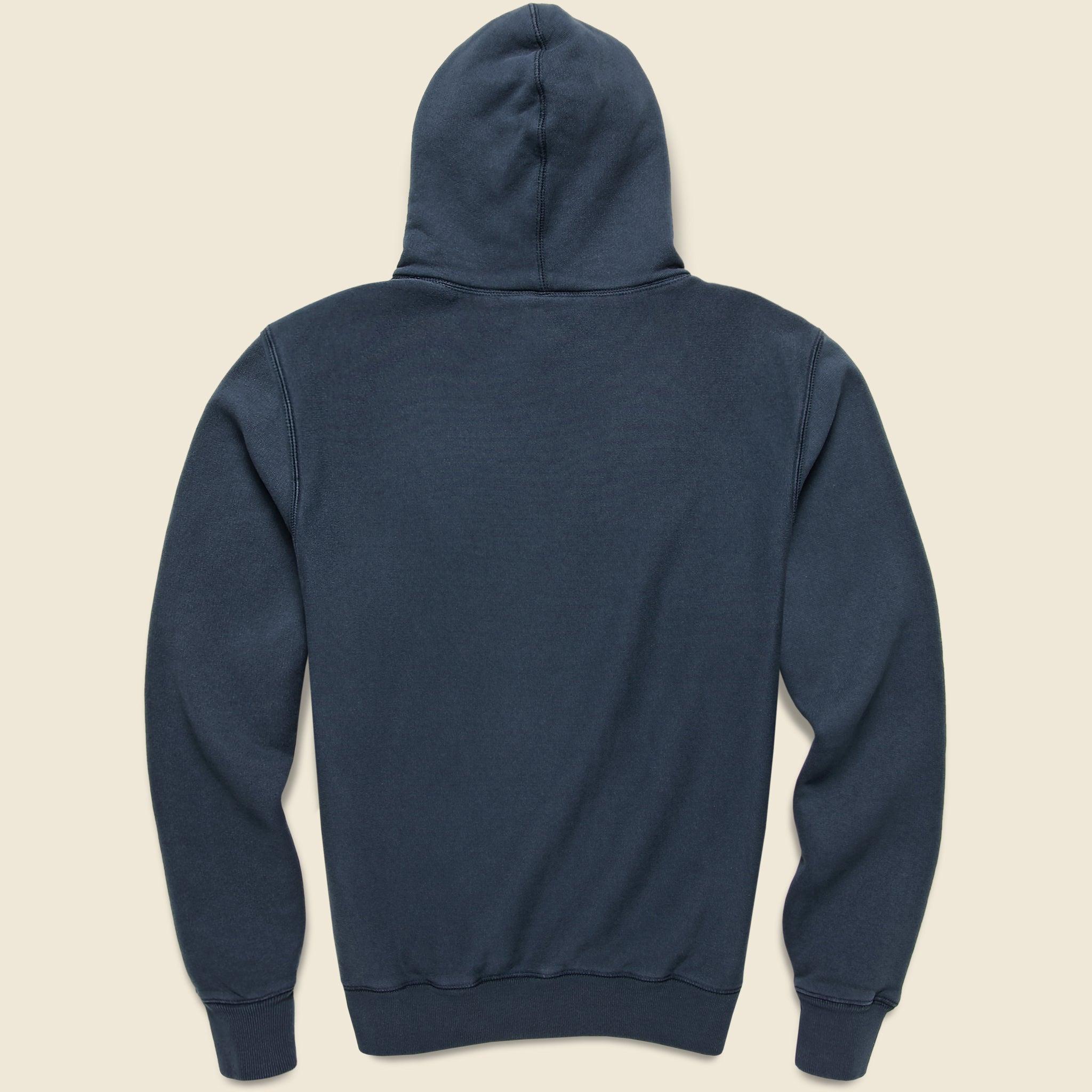 Arctic Knit Hoodie - Navy Product Image