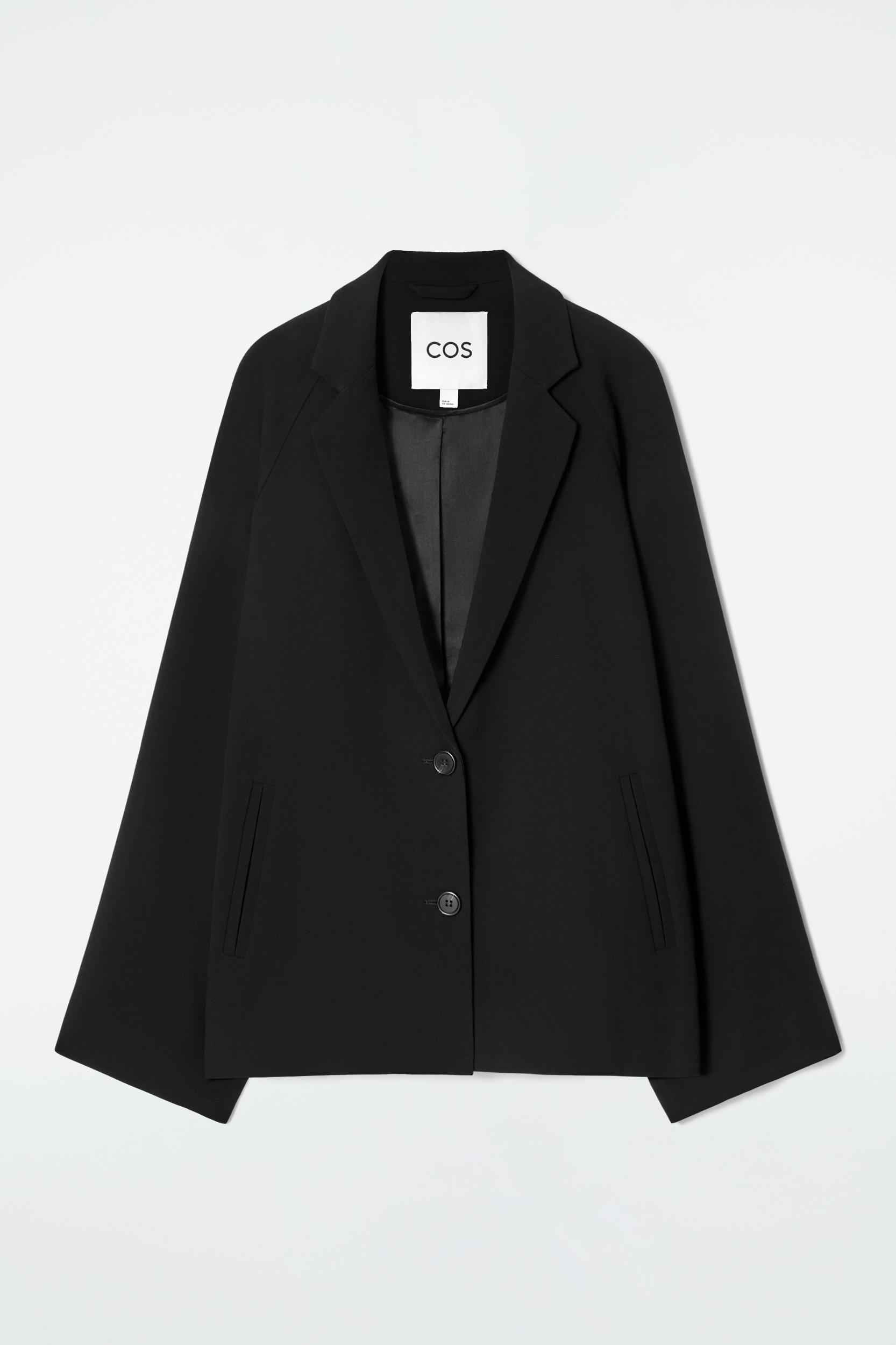 OVERSIZED FLUID SINGLE-BREASTED BLAZER Product Image