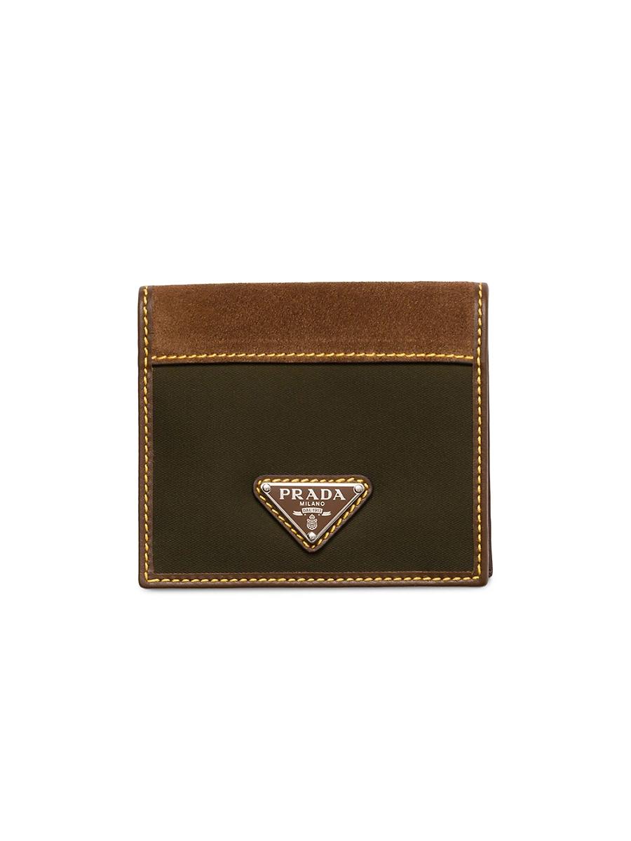 Mens Re-Nylon and Leather Wallet Product Image